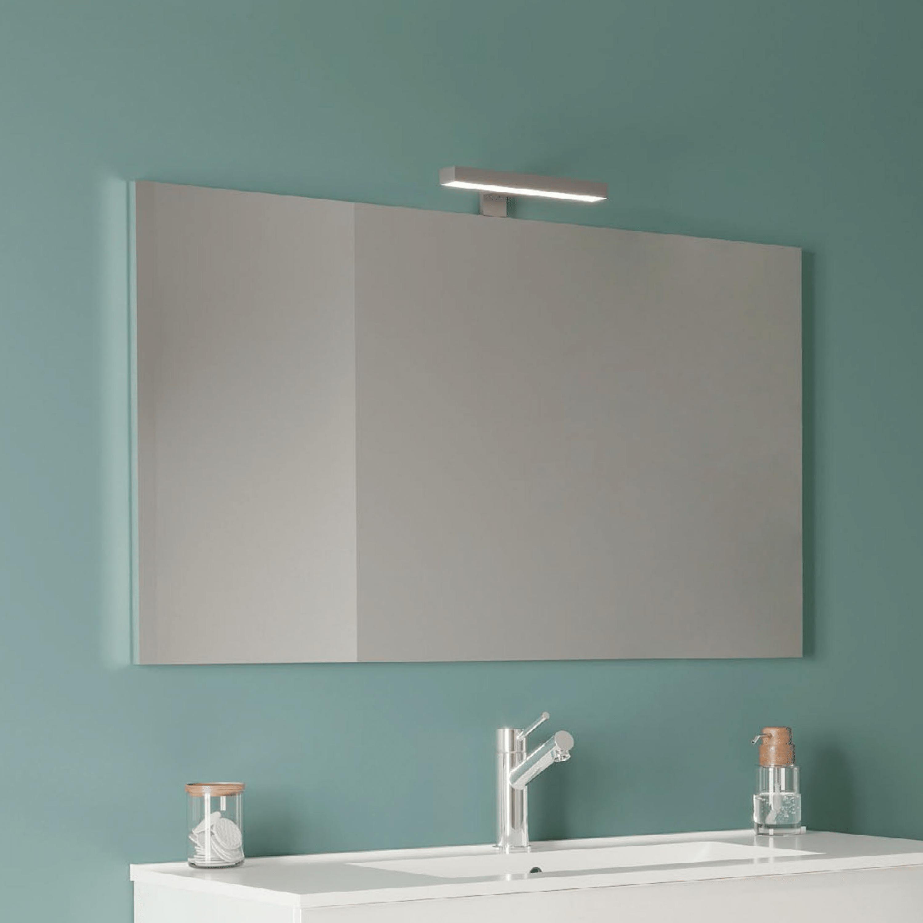 Specchio Rettangolare 100x60 Reversibile Savini Due