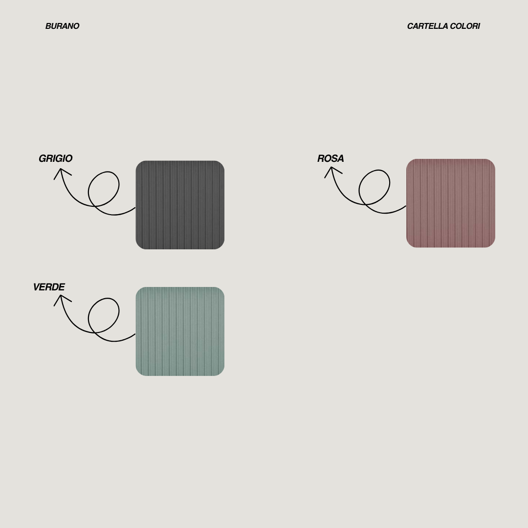 Mobile Bagno Sospeso Cannettato 100 Cm Due Cassetti Specchio Filo Diam.80 Cm Feridras "Burano" Verde