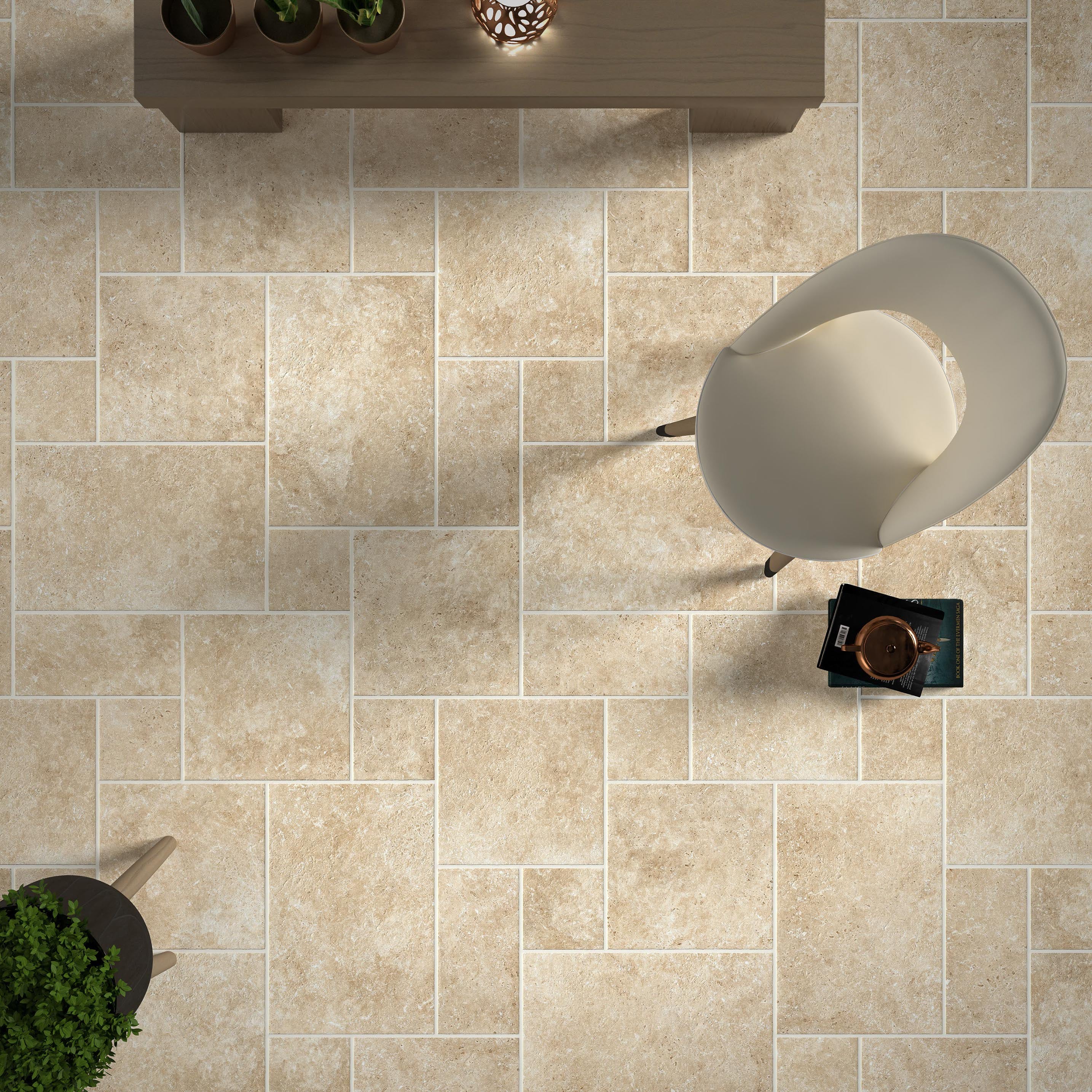 Savoia "Cantal" Beige Modulo Antislip Rett.40x60