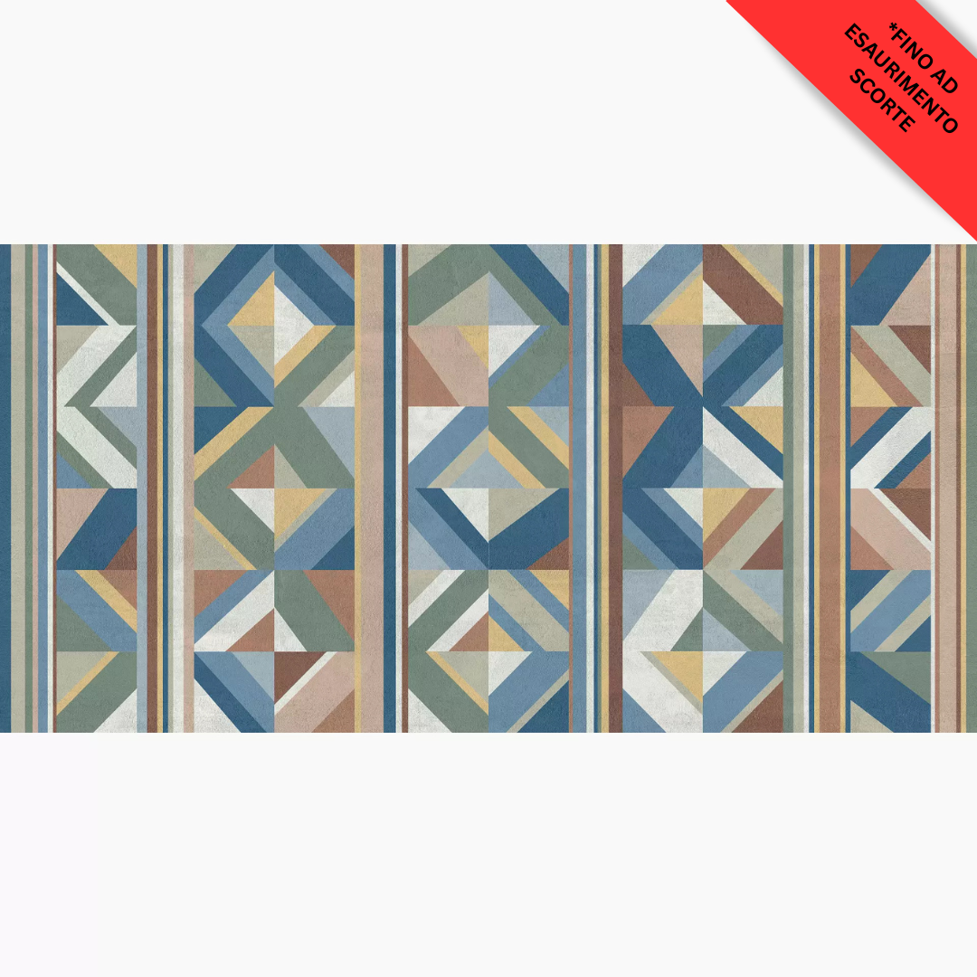 Abk Group Industrie Ceramiche Rettificato 60x120 Cm "Wide&Style Mini 2" Upcycled