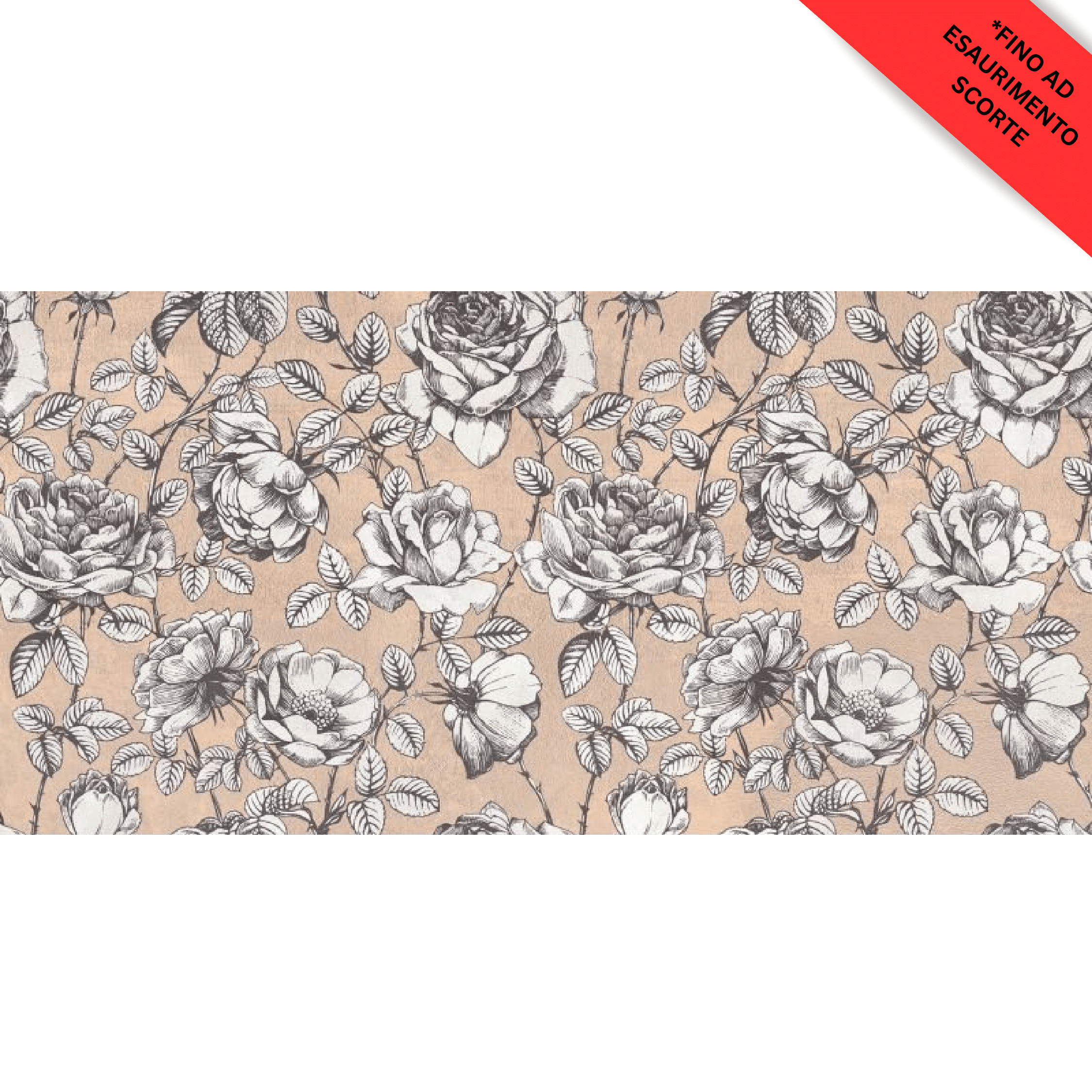 Abk Group Industrie Ceramiche Rettificato 60x120 Cm "Wide&Style Mini" Roses