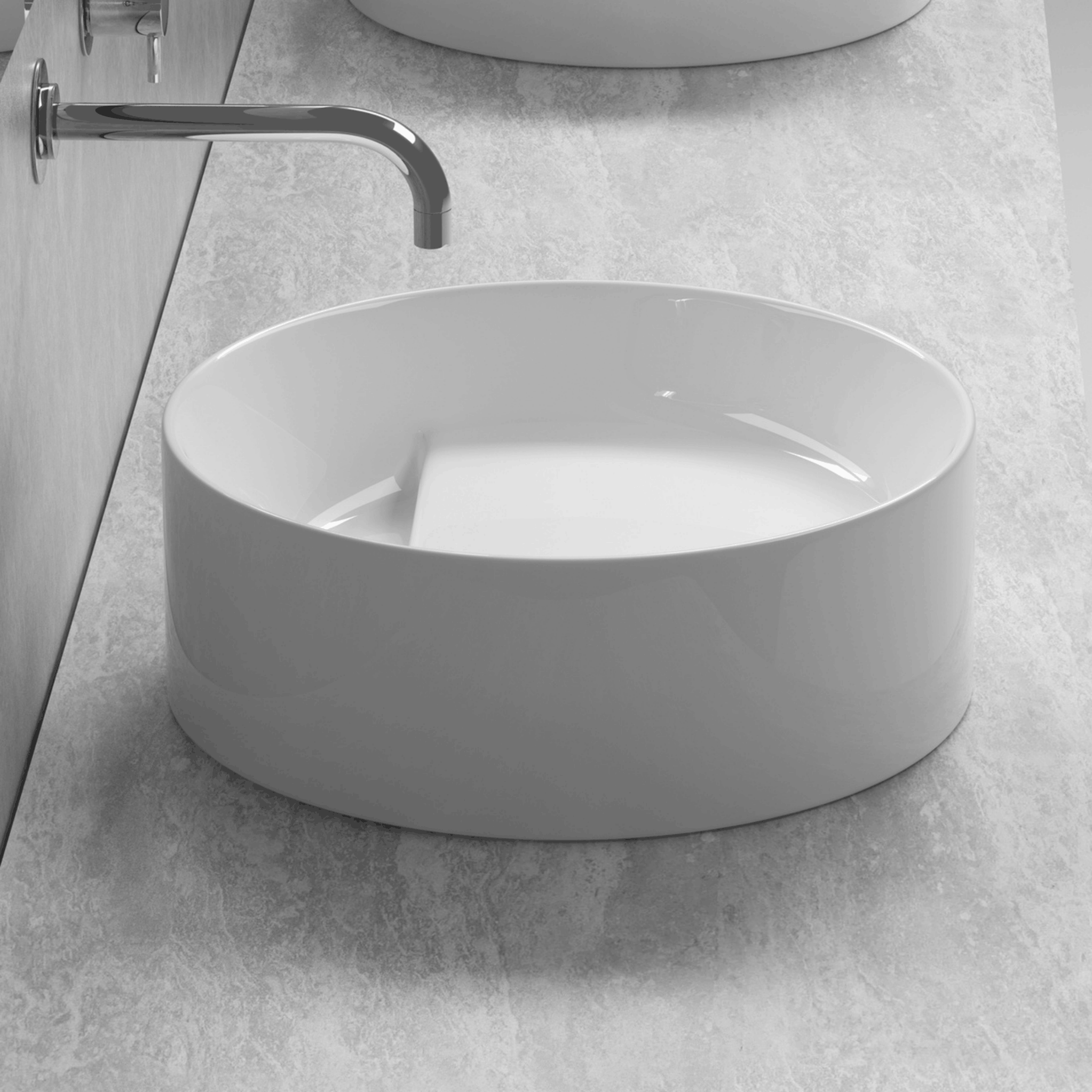 Lababo Rules Lavabo D'Appoggio 42 Cm Rubicer
