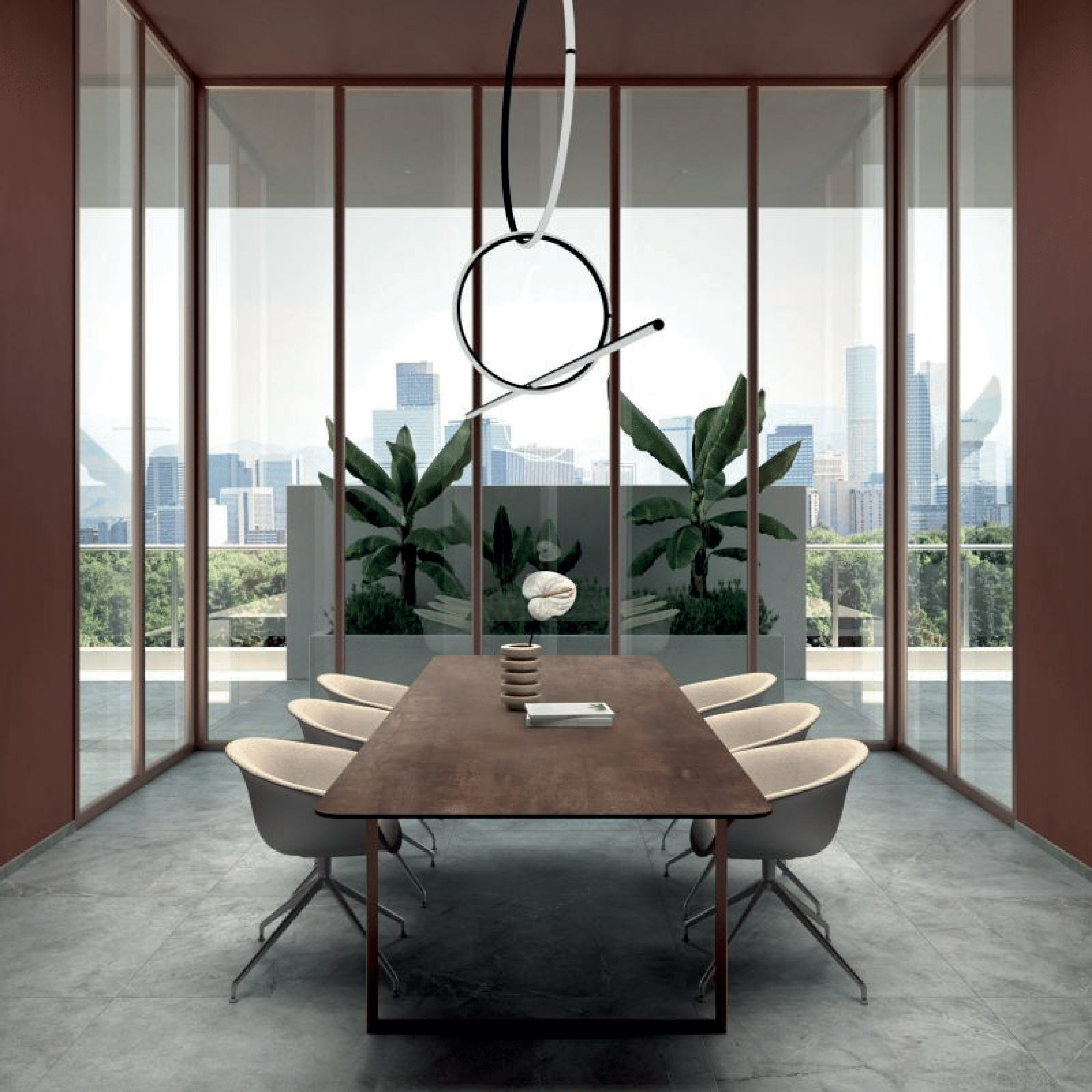 Abk Group Industrie Ceramiche Rettificato 60x120 Cm "Atlantis" Grey