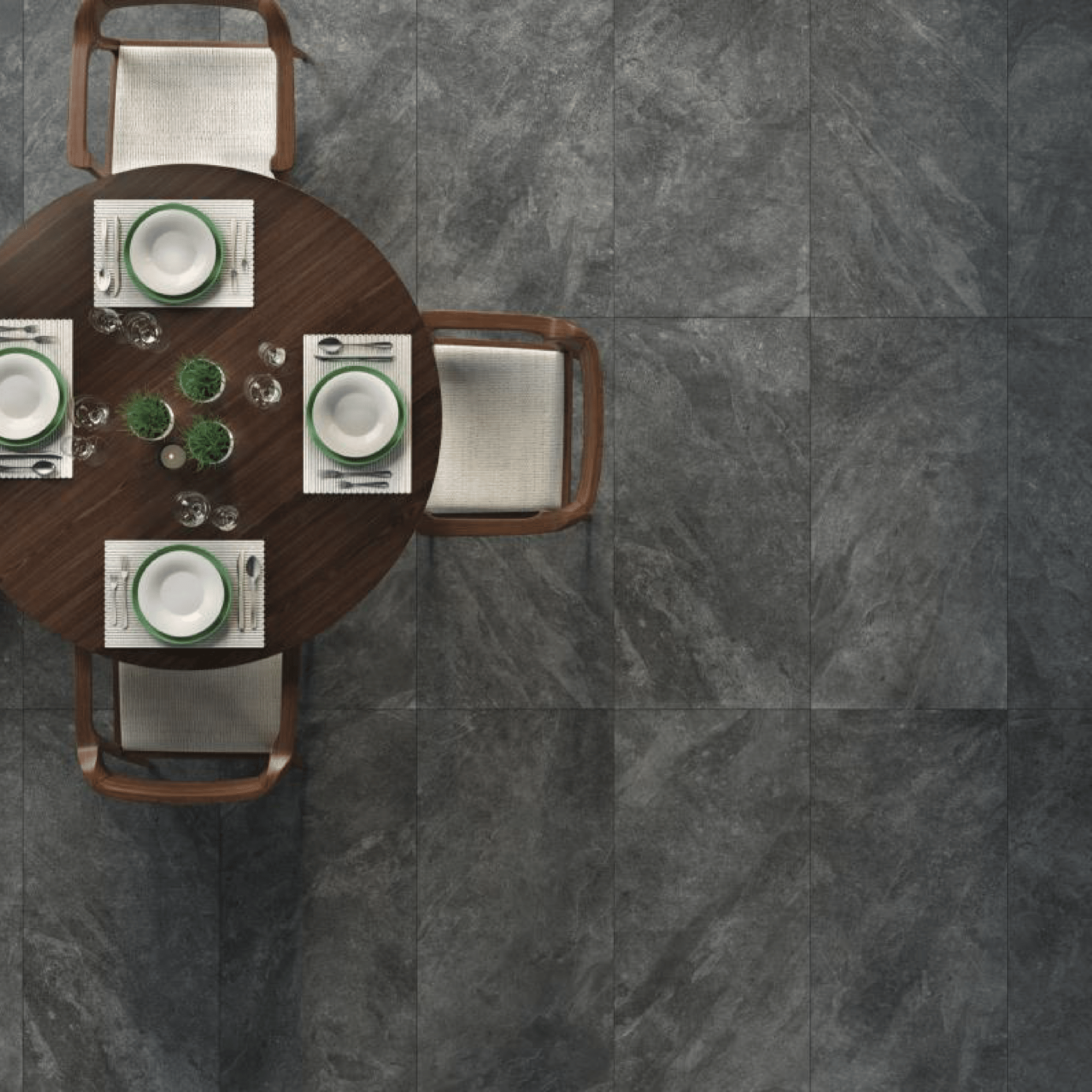 Abk Group Industrie Ceramiche Rettificato 60x120 Cm "Monolith" Graphite - Dabicasa