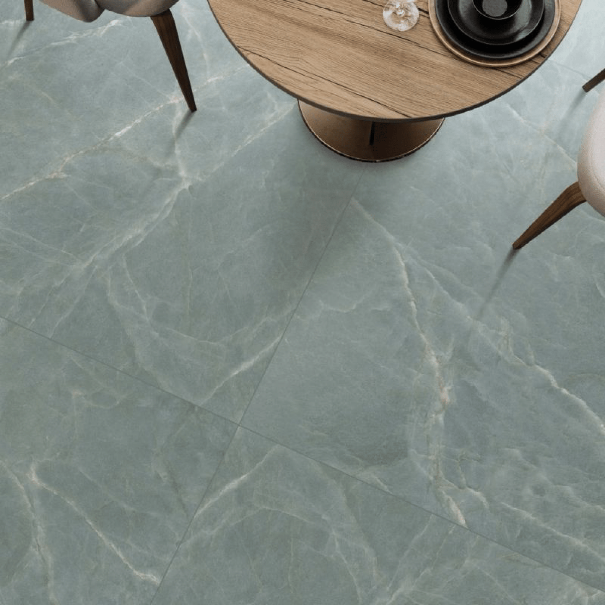 Abk Group Industrie Ceramiche Rettificato 60x120 Cm "Sensi Nuance" Sea Green - Dabicasa