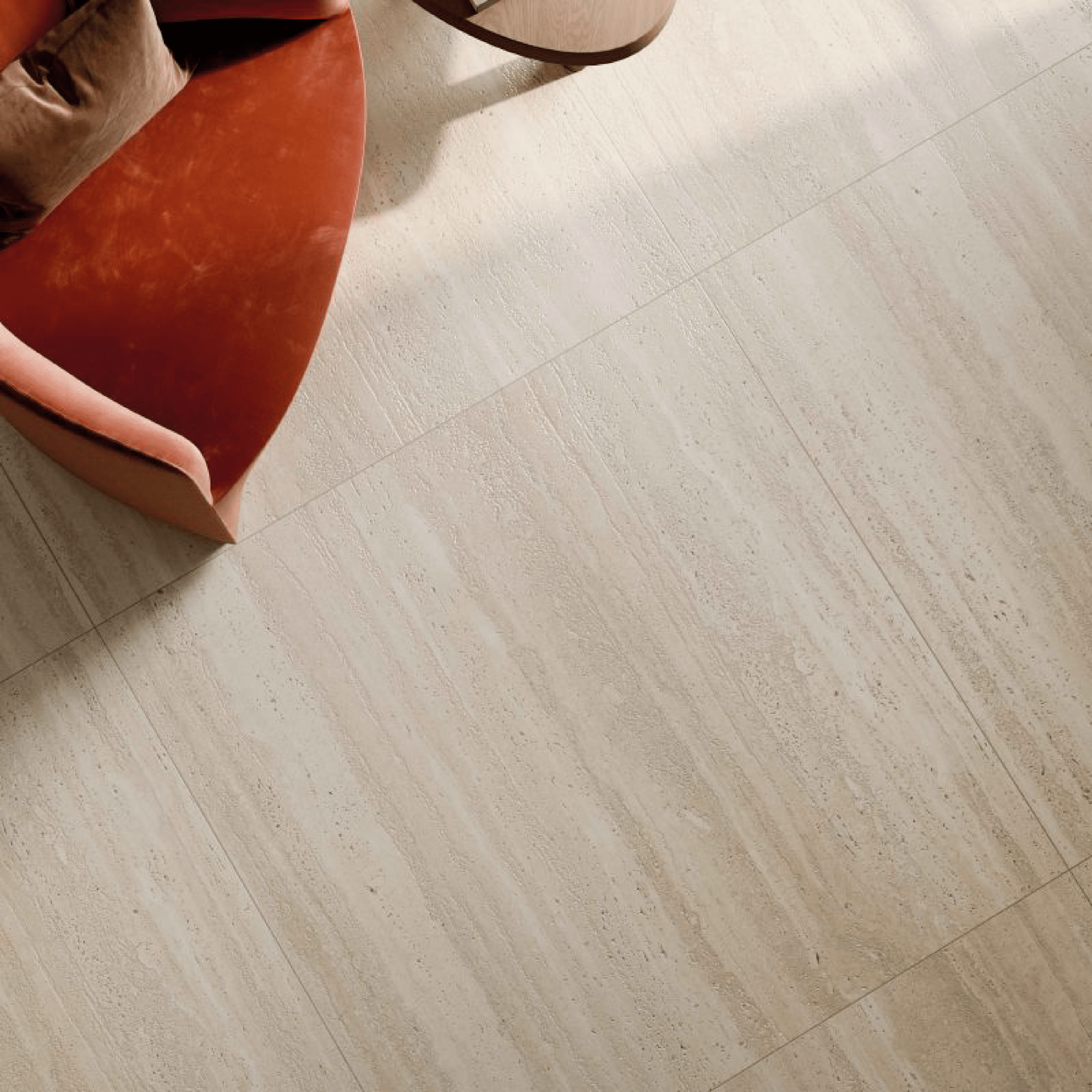 Abk Group Industrie Ceramiche Rettificato 60x120 Cm "Sensi Roma" Ivory 3D - Dabicasa