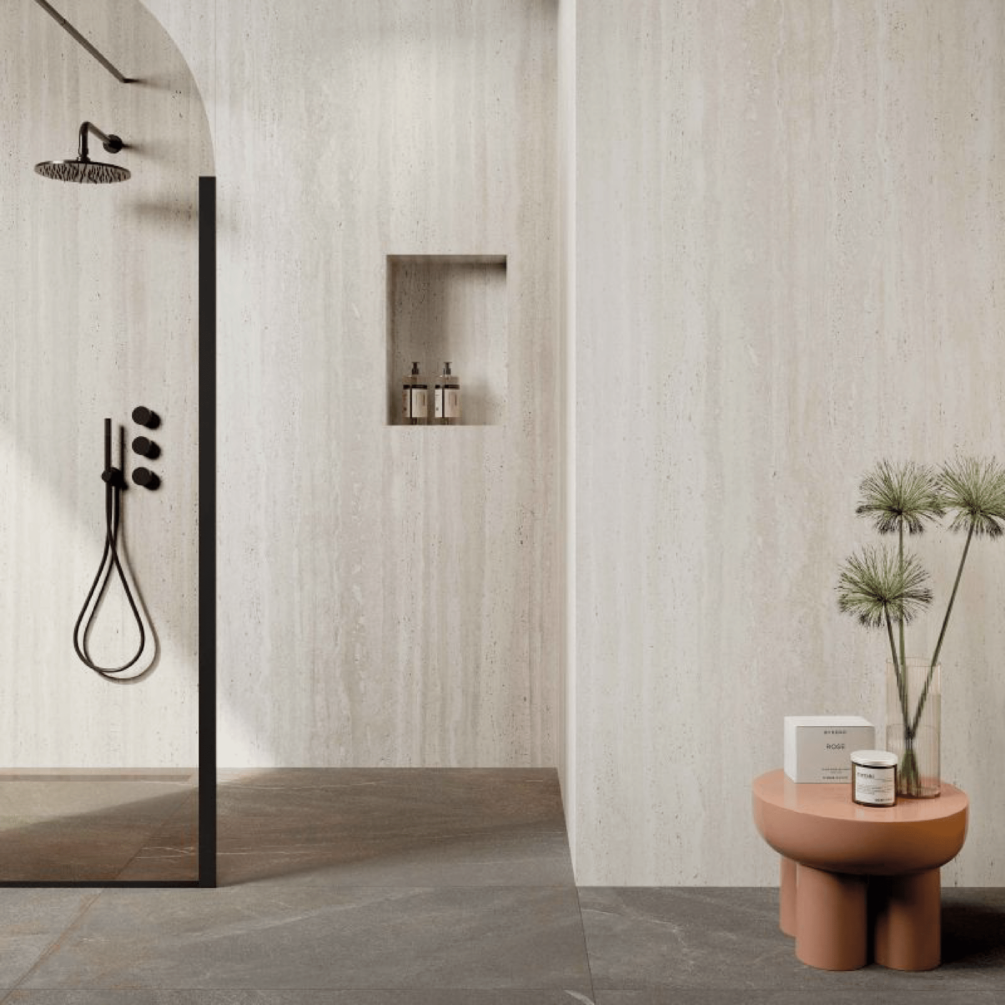 Abk Group Industrie Ceramiche Rettificato 60x120 Cm "Sensi Roma" White - Dabicasa