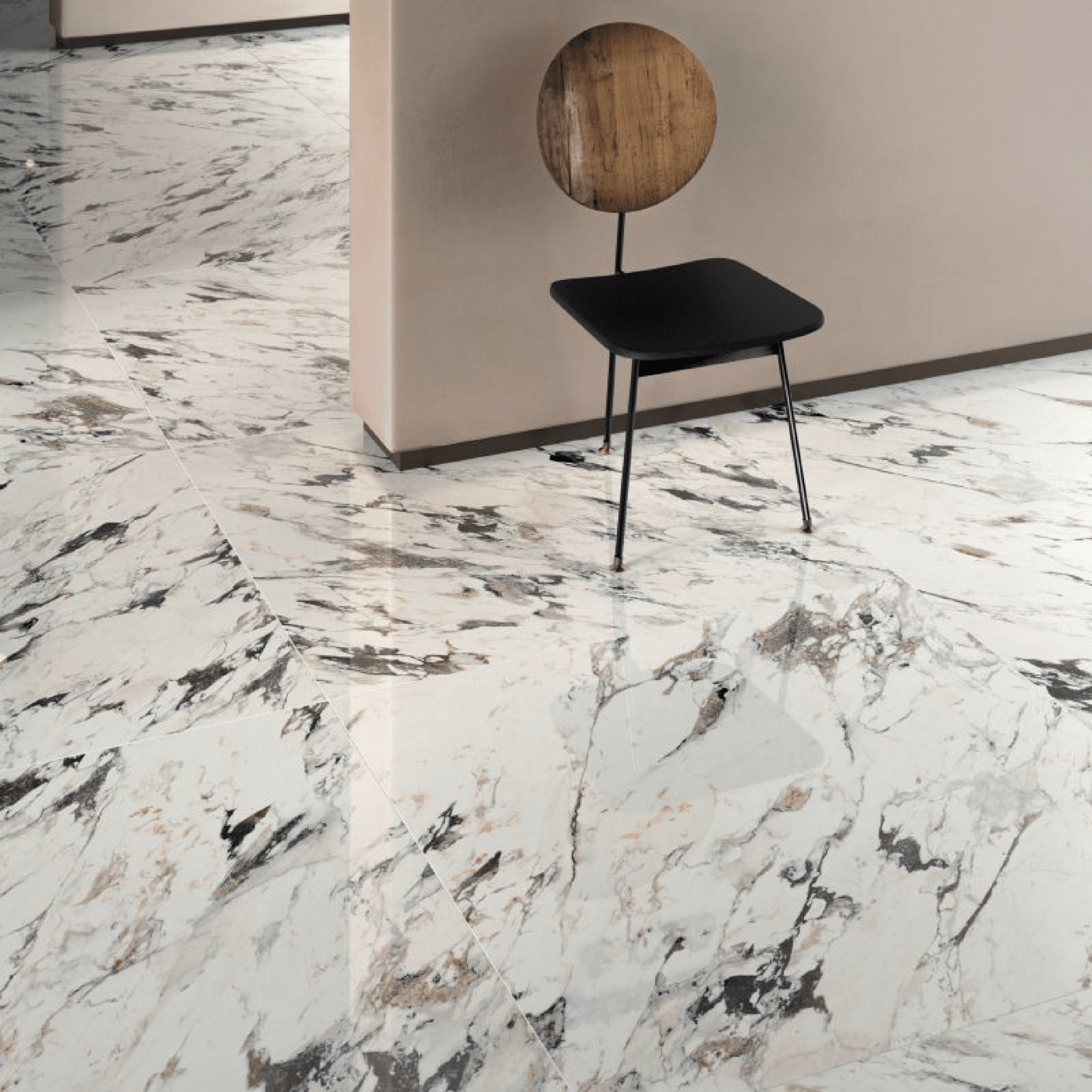 Abk Group Industrie Ceramiche Rettificato 60x120 Cm "Sensi Up" Breccia Melange Lux - Dabicasa