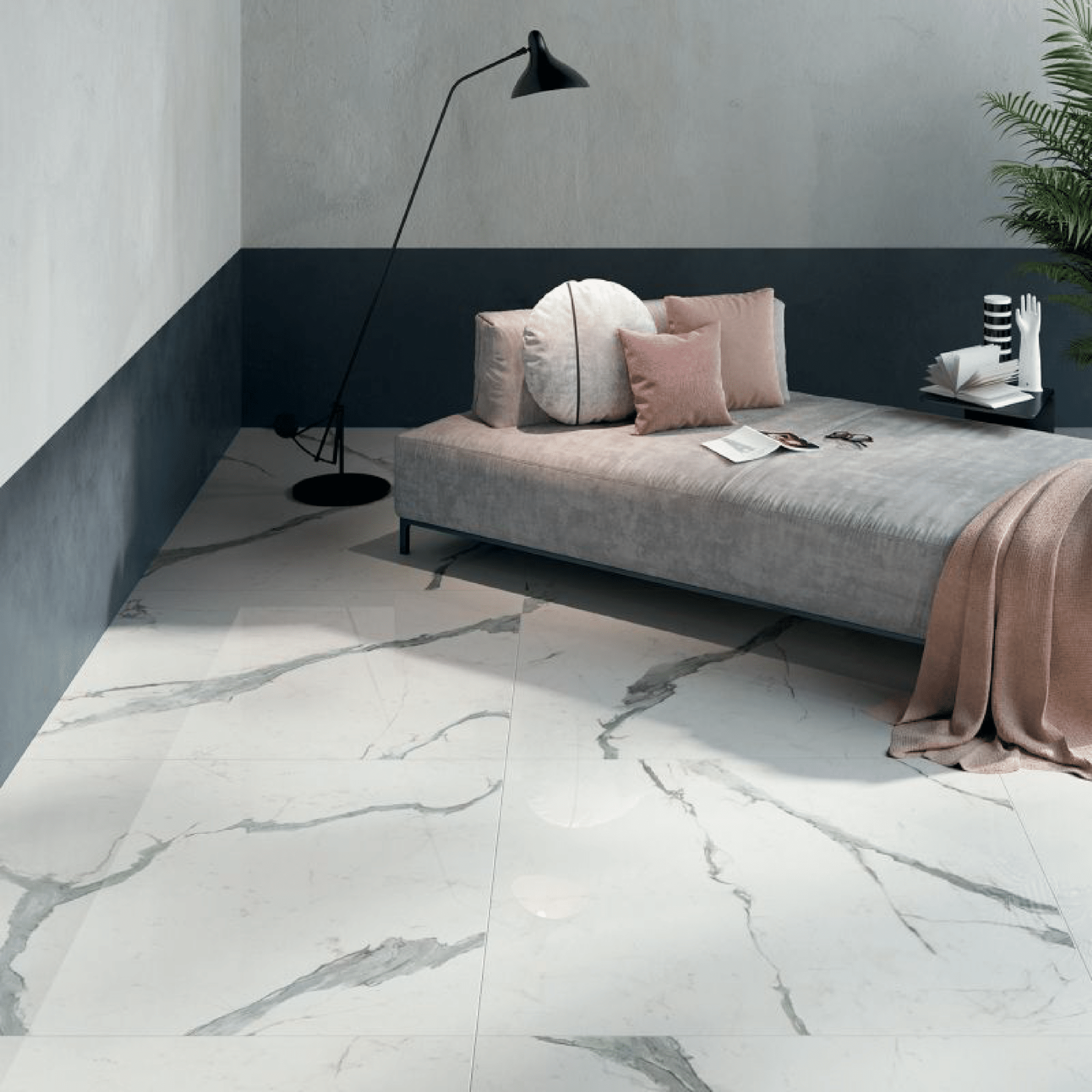 Abk Group Industrie Ceramiche Rettificato 60x120 Cm "Sensi Up" Statutario Versilia Lux - Dabicasa