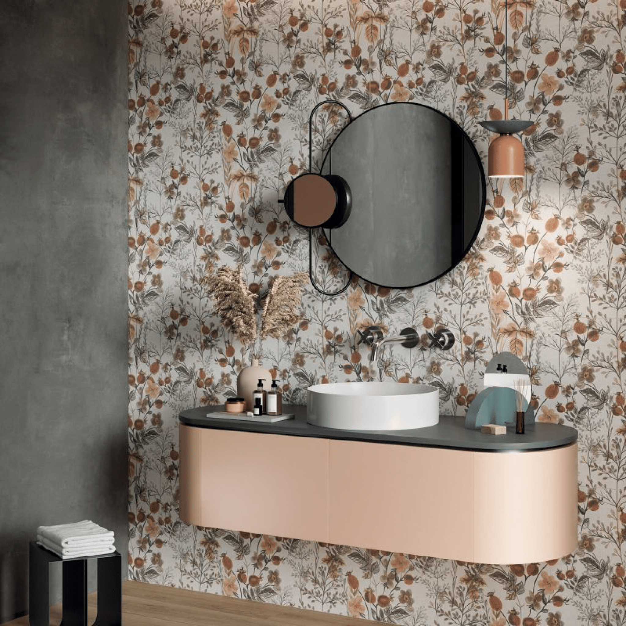 Abk Group Industrie Ceramiche Rettificato 60x120 Cm "Wide&Style Mini" Berries - Dabicasa