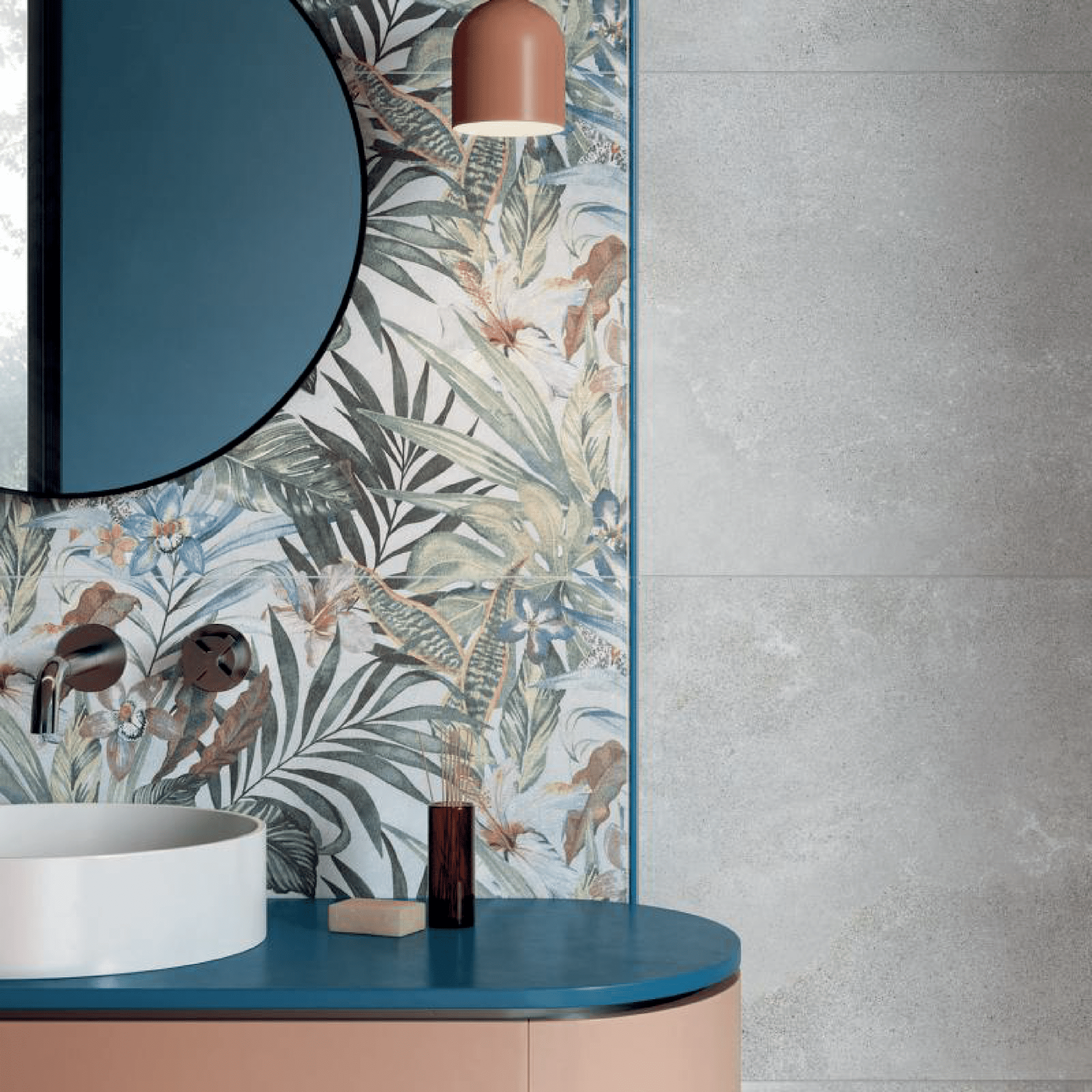 Abk Group Industrie Ceramiche Rettificato 60x120 Cm "Wide&Style Mini" Carribean - Dabicasa