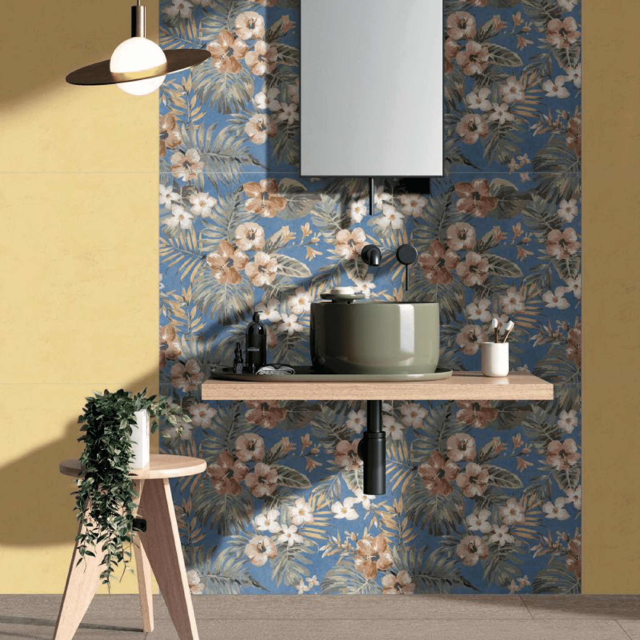 Abk Group Industrie Ceramiche Rettificato 60x120 Cm "Wide&Style Mini" Ginger - Dabicasa