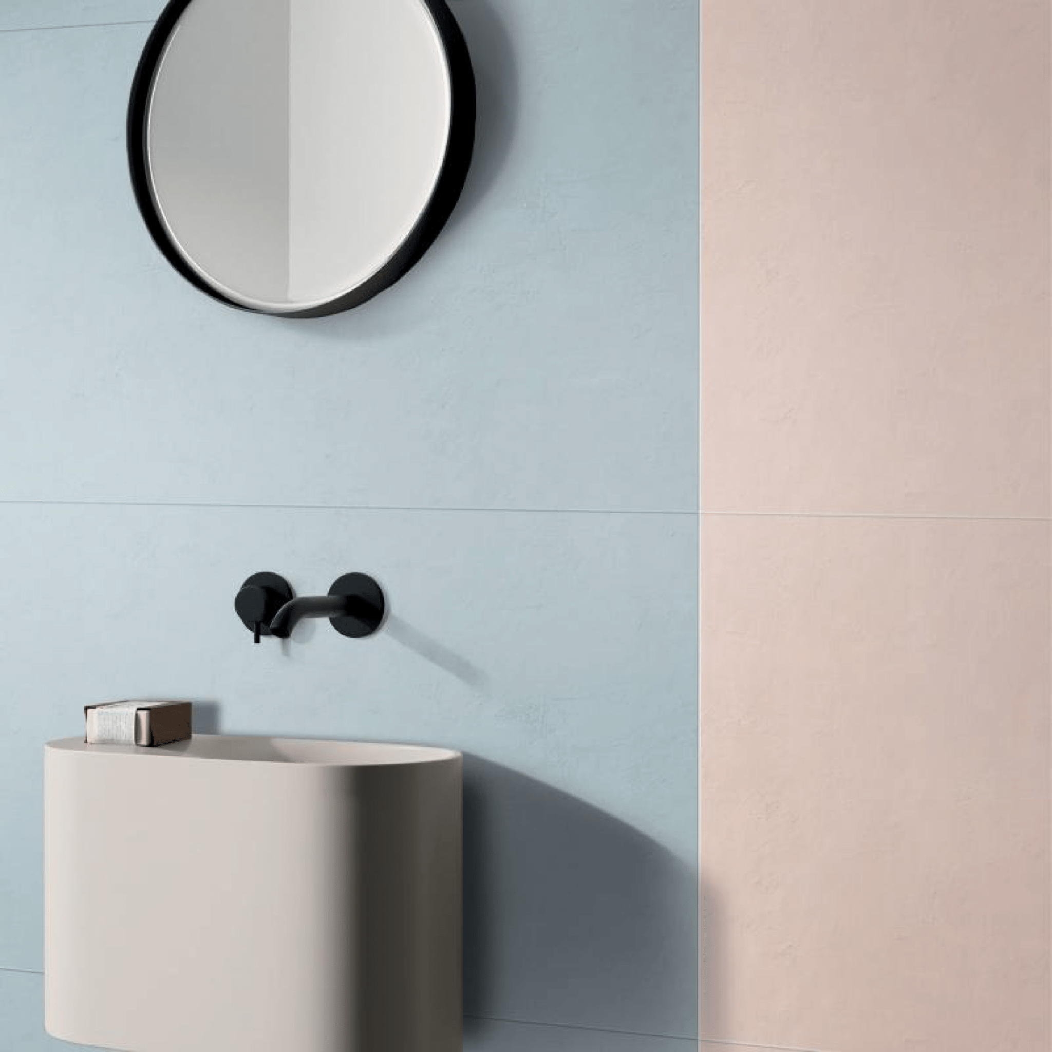 Abk Group Industrie Ceramiche Rettificato 60x120 Cm "Wide&Style Mini" Sky - Dabicasa