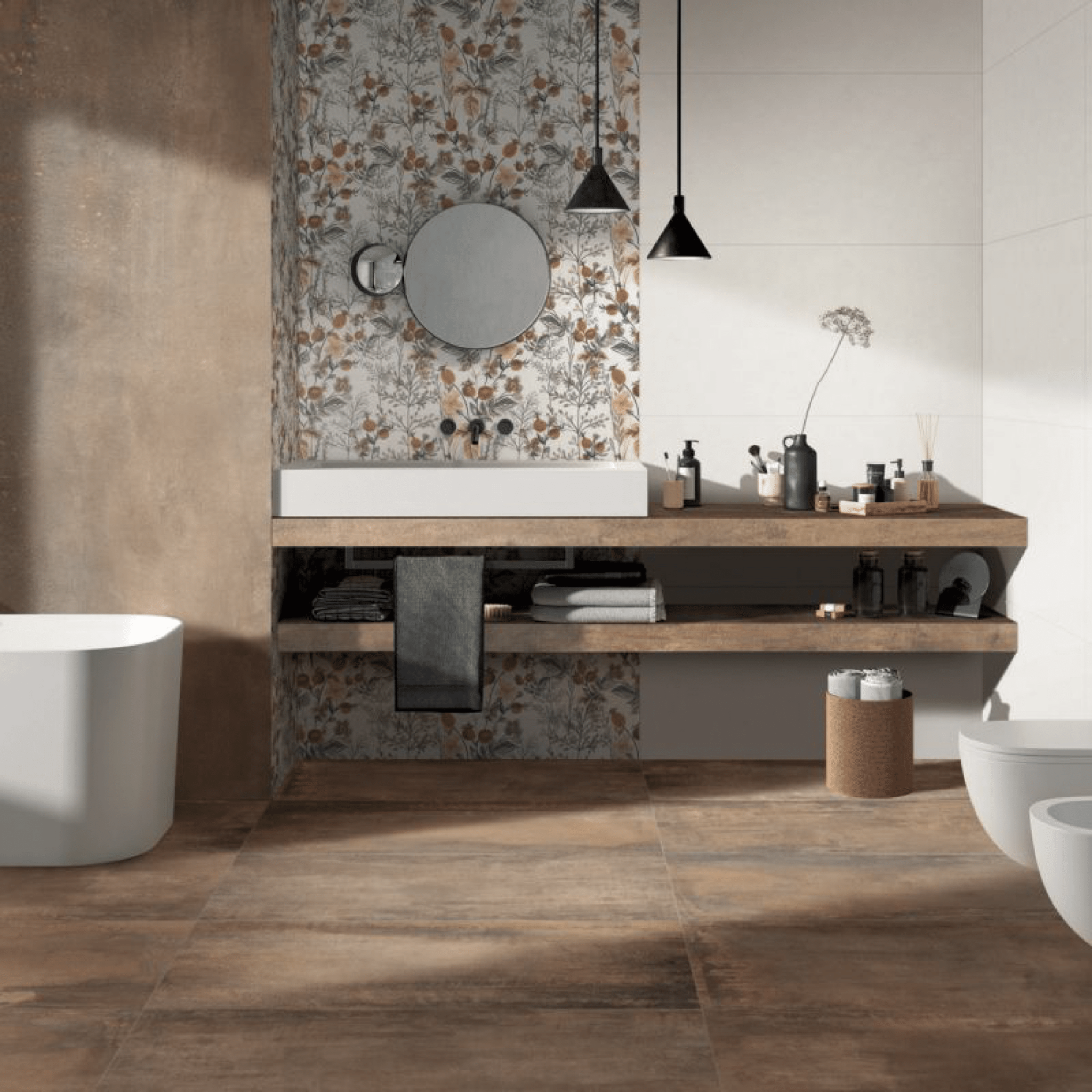 Abk Group Industrie Ceramiche Rettificato 60x120 Cm "Wide&Style Mini" Snow - Dabicasa