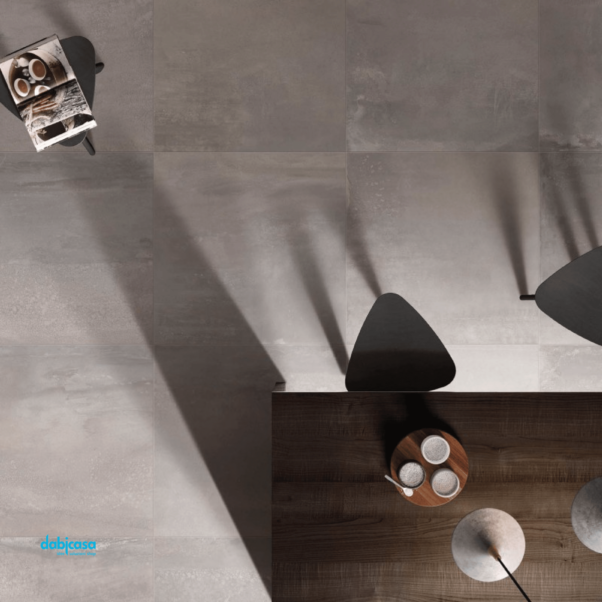 Abk "Interno 9" Silver Rett.60x60 - Dabicasa