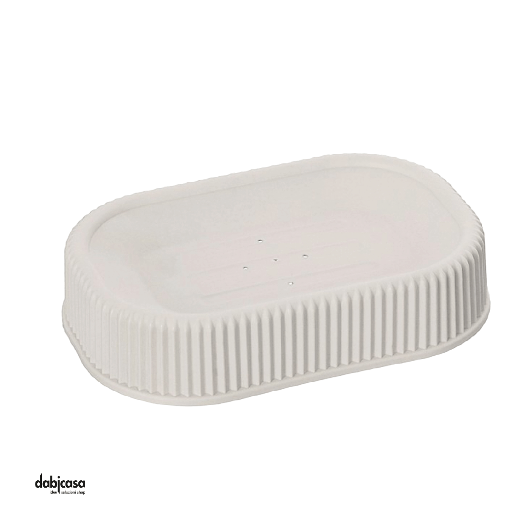 Accessori D'Appoggio "Colorado" Set 4 Pezzi Colore Bianco - Dabicasa