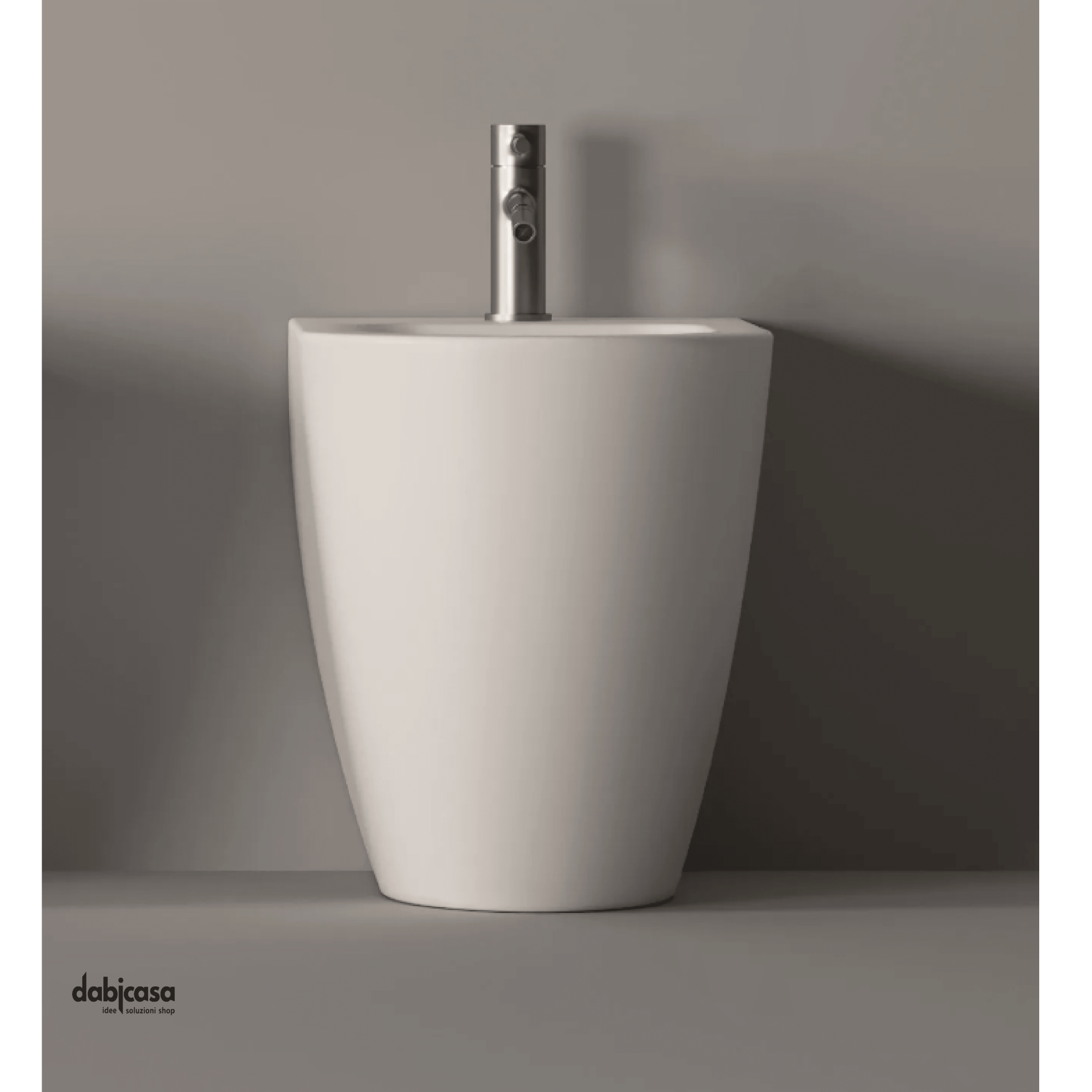 Alice Ceramica "Form" Bidet Da Terra Filoparete Bianco Opaco - Dabicasa