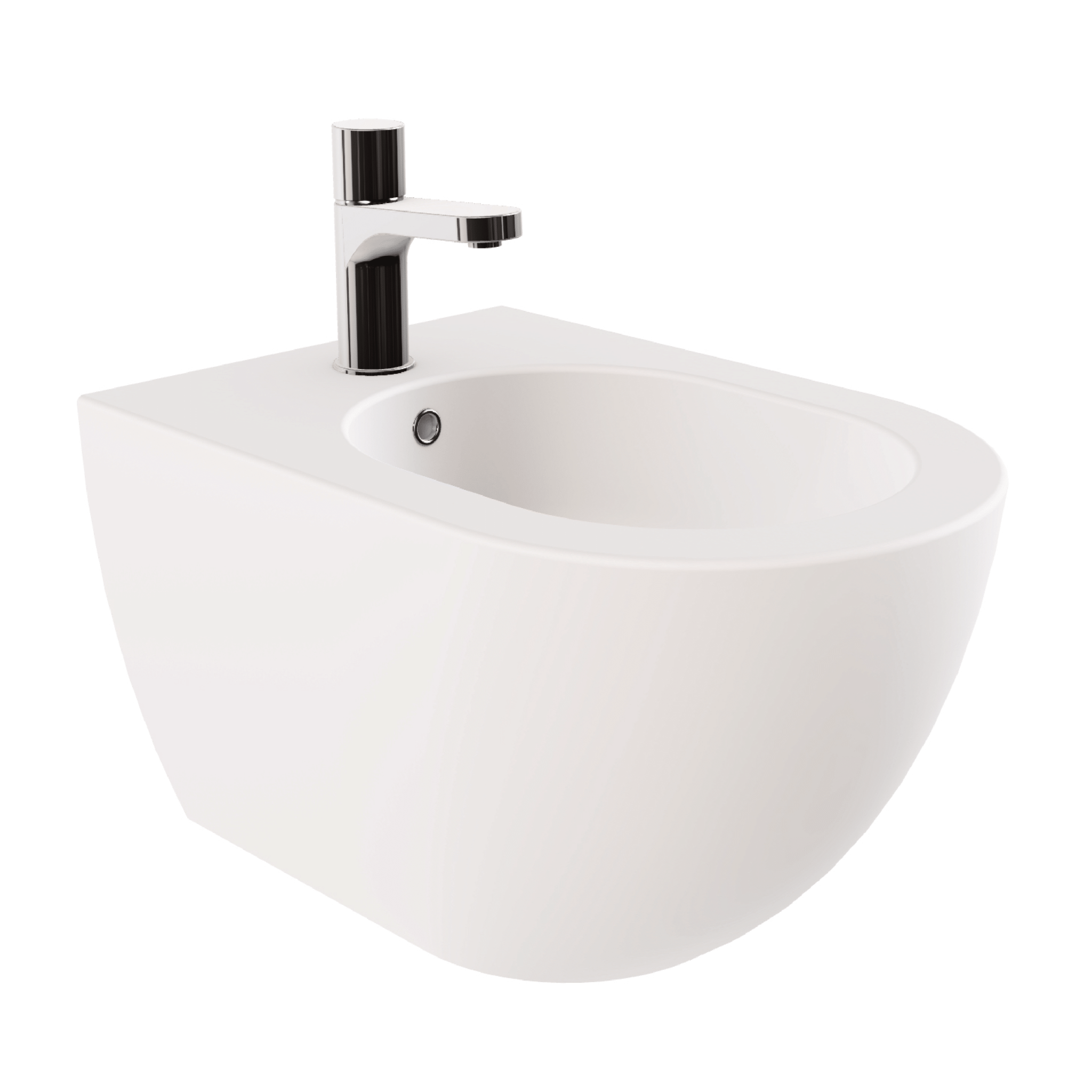 Azzurra Ceramica "Comoda" Bidet Sospeso Bianco Lucido - Dabicasa