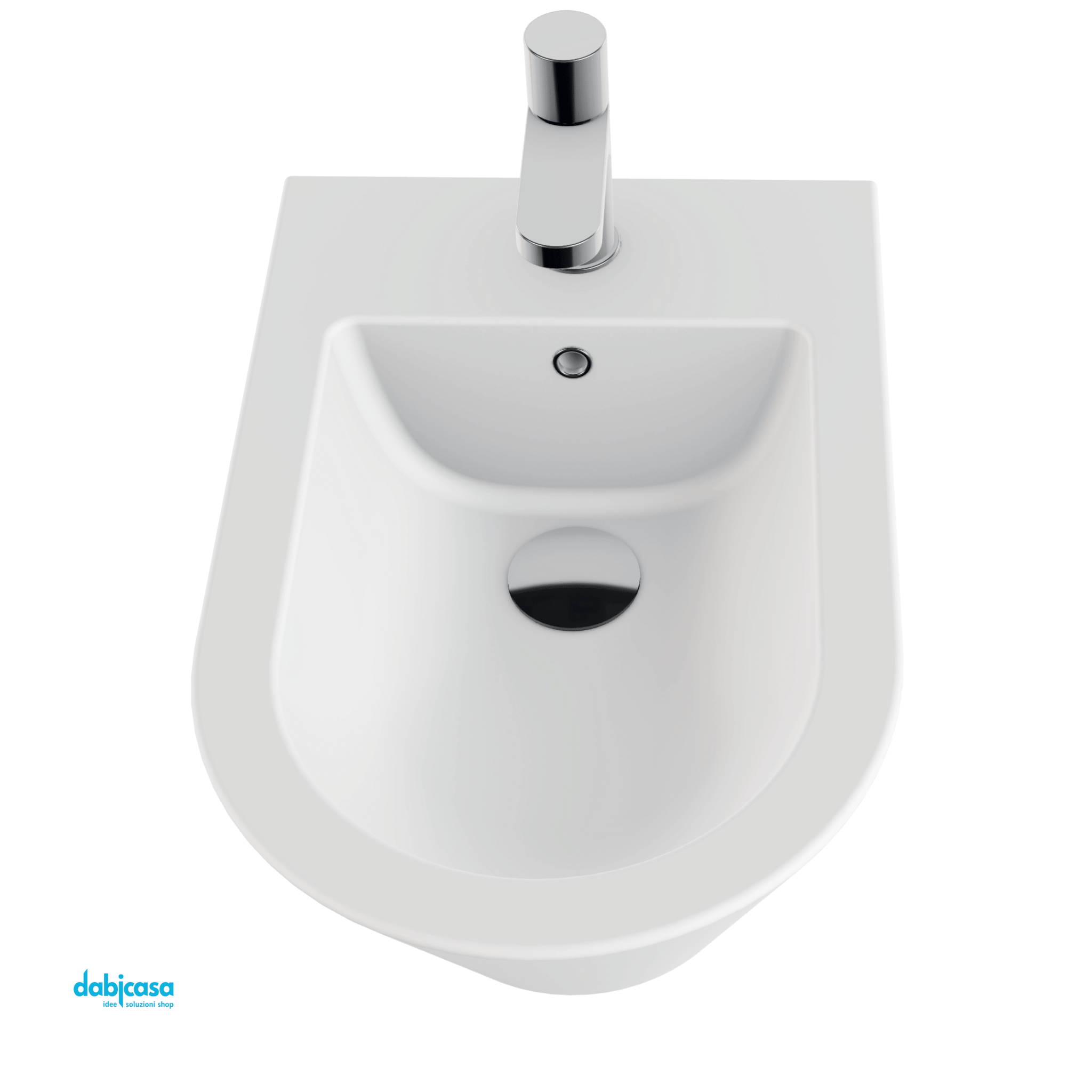 Azzurra Ceramica "Forma" Bidet Sospeso Cotone - Dabicasa