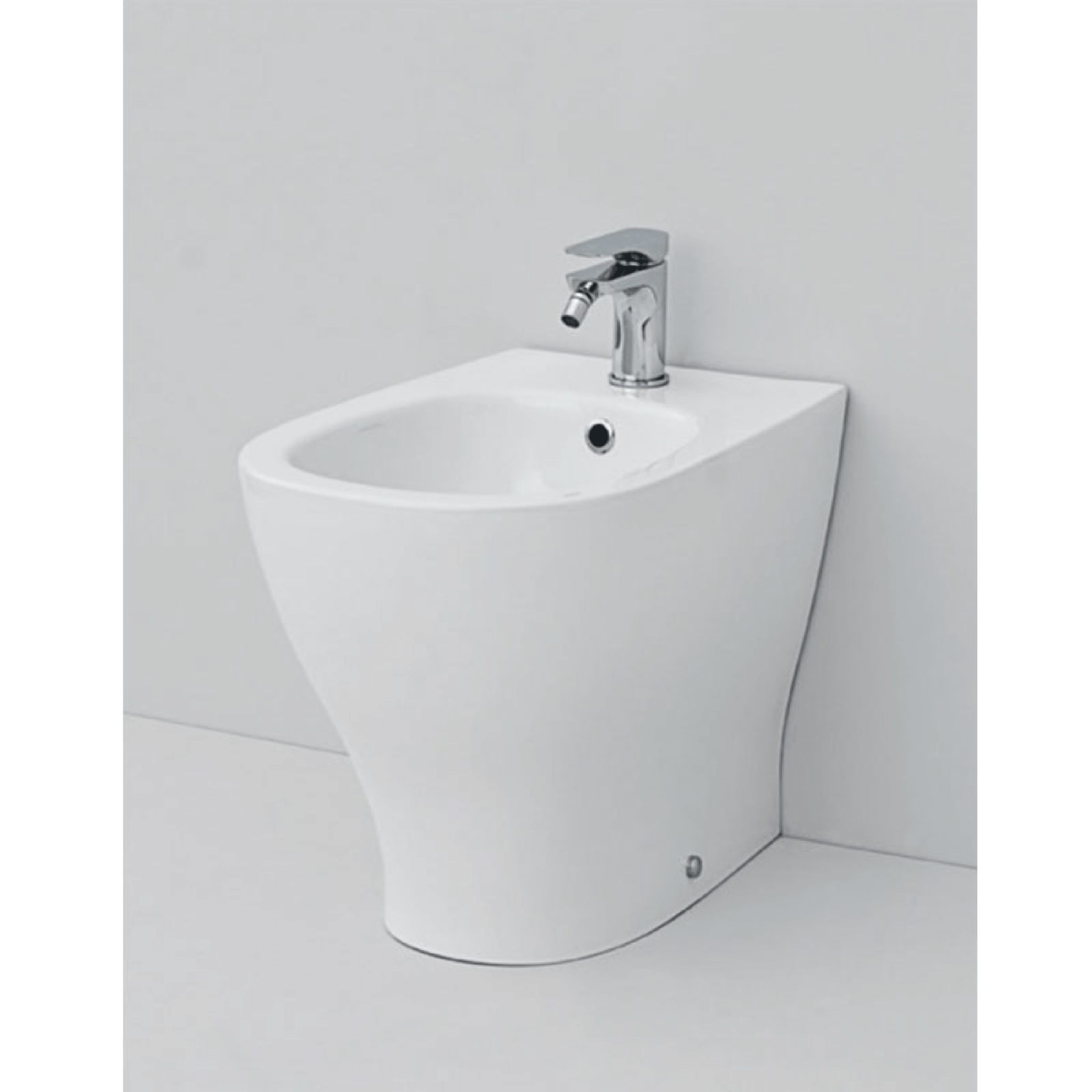Bidet a Terra The ArtCeram "Ten" Bianco Lucido - Dabicasa