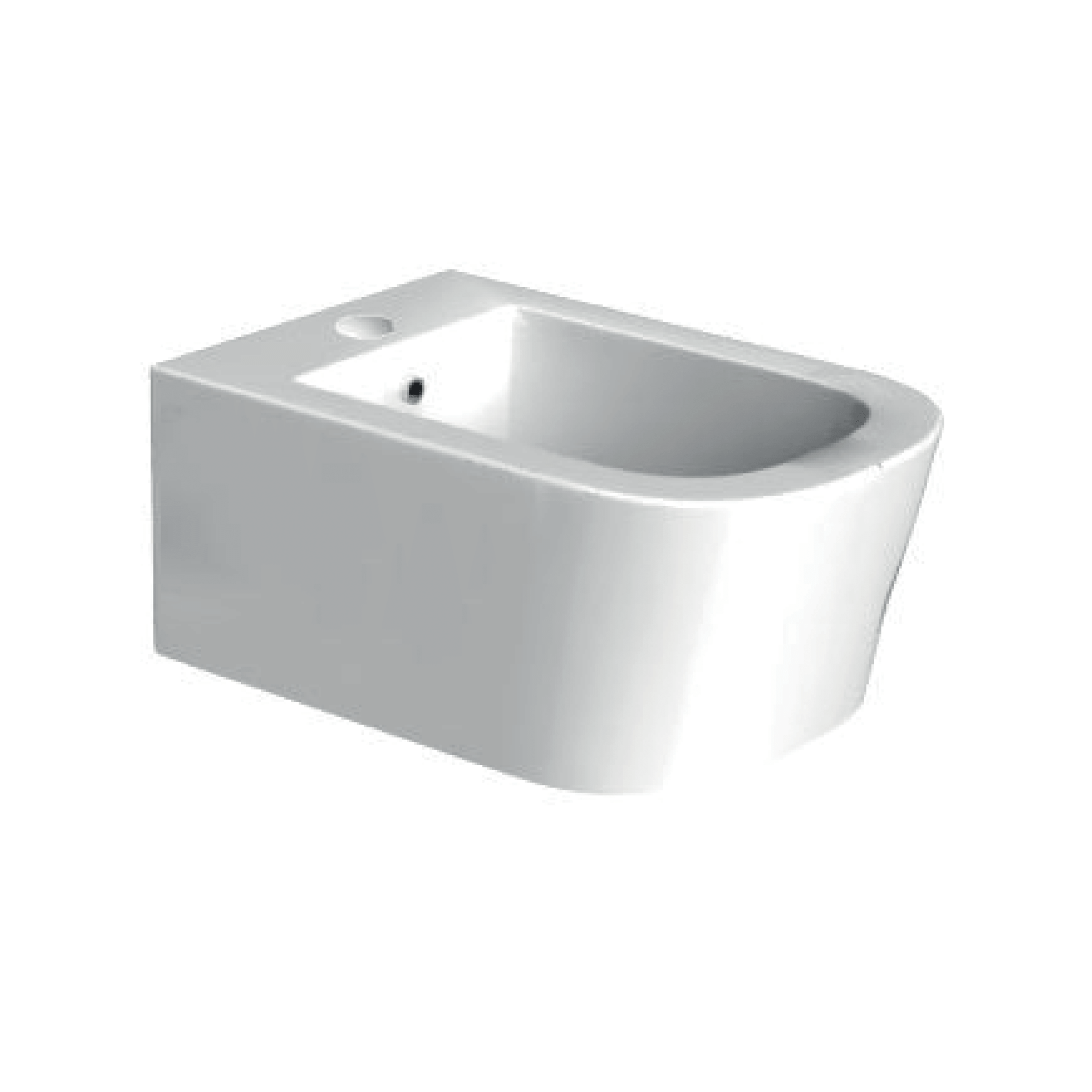 Bidet Sospeso "Komodo" Bianco Opaco - Dabicasa