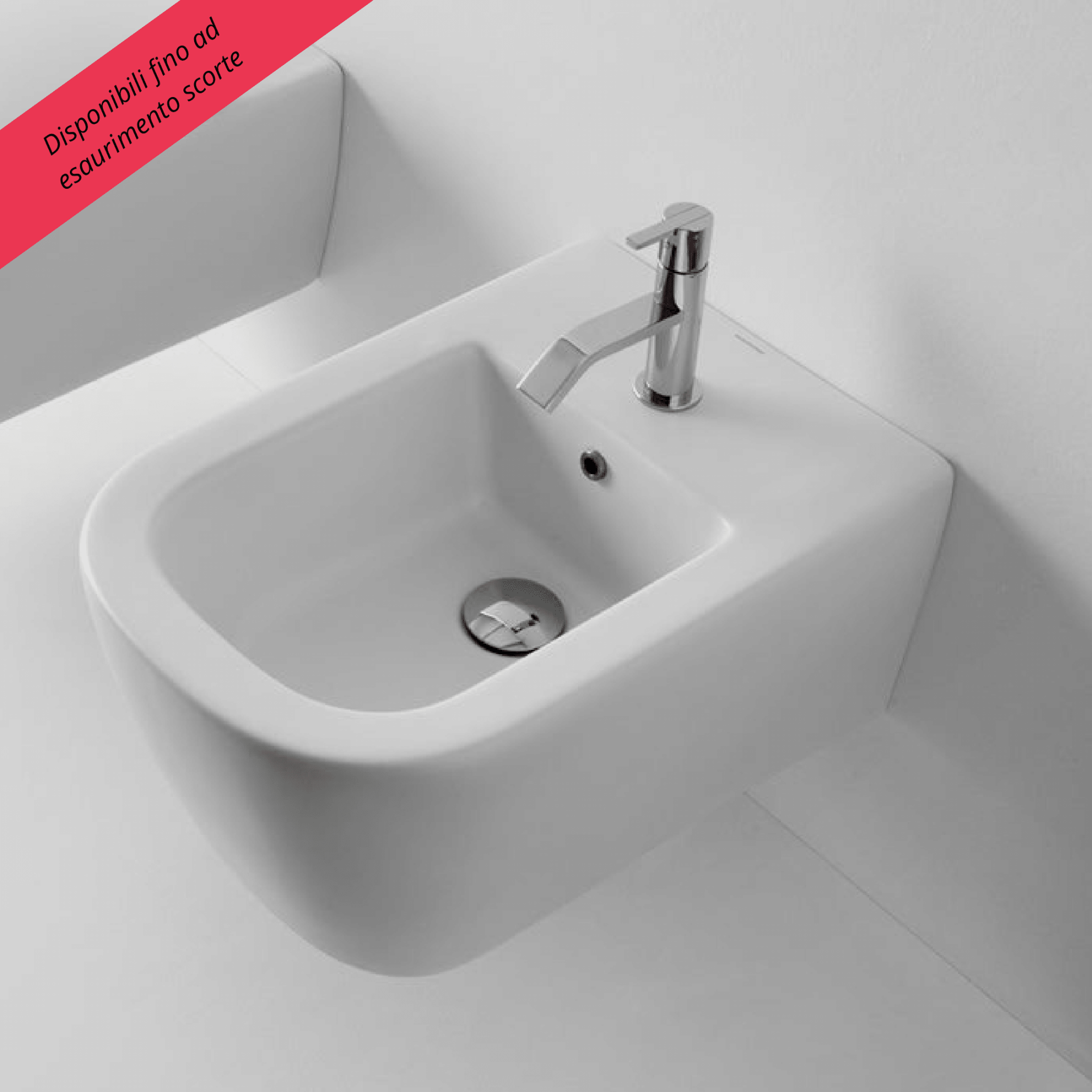 Bidet Sospeso "Komodo" Bianco Opaco - Dabicasa