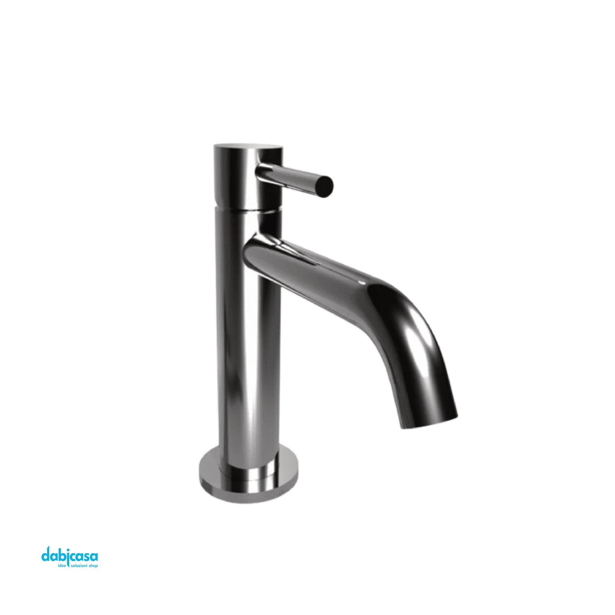 Bongio "On" Miscelatore Lavabo Con Piletta Click - Clack Cromo Lucido - Dabicasa