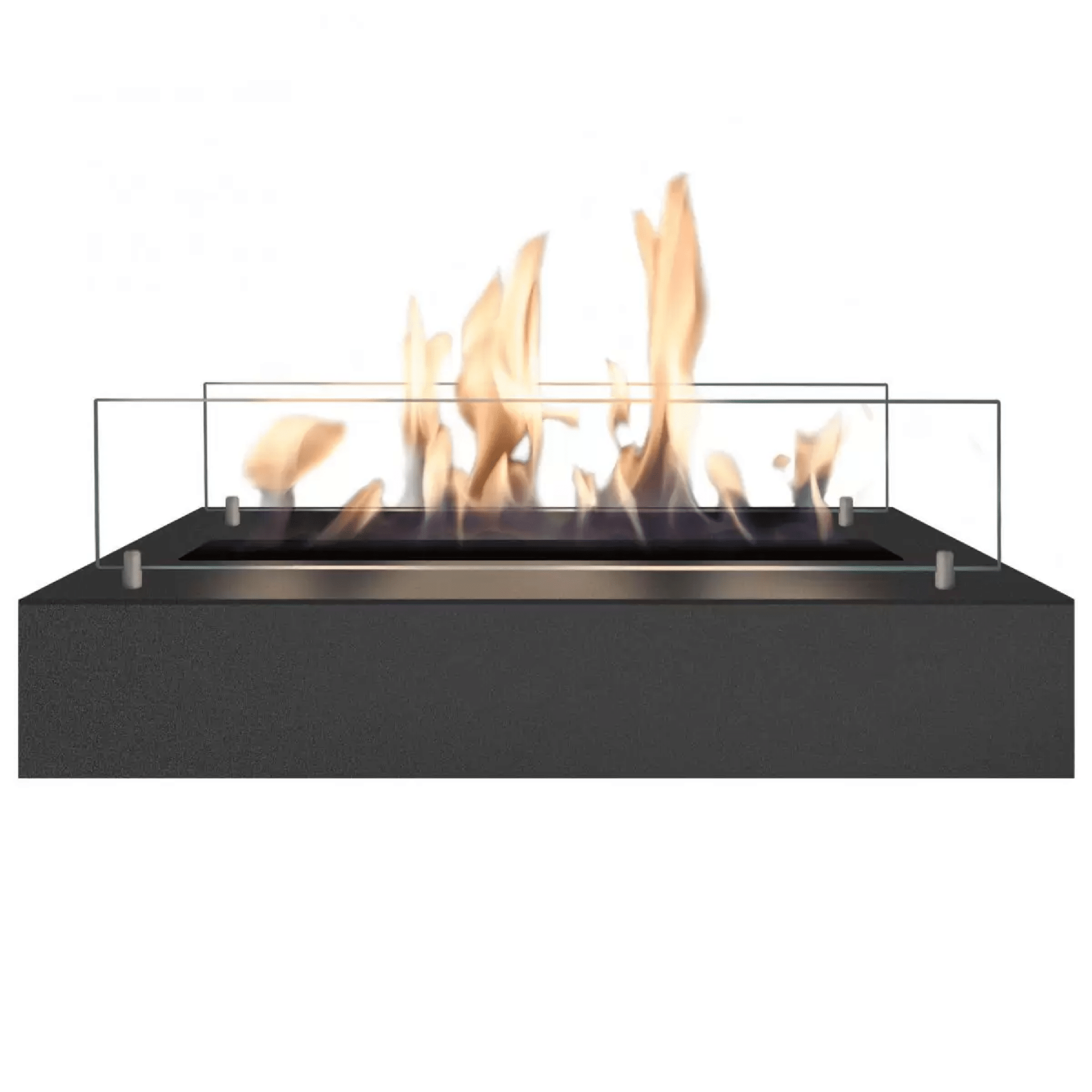 Box Da Incasso Completo Di Bruciatore Da 5820 British Fire Nero - Dabicasa