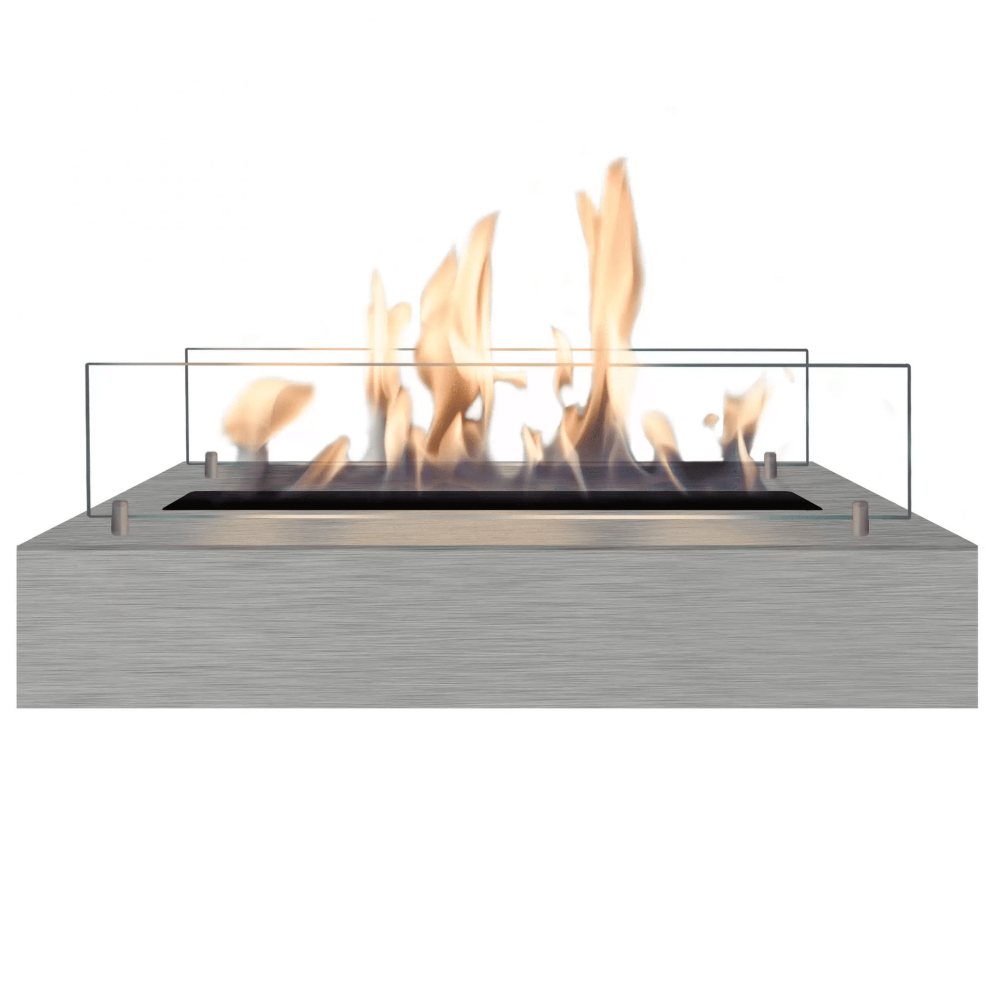 Box Da Incasso Completo Di Bruciatore Da 5820 British Fire Nero/Acciaio - Dabicasa