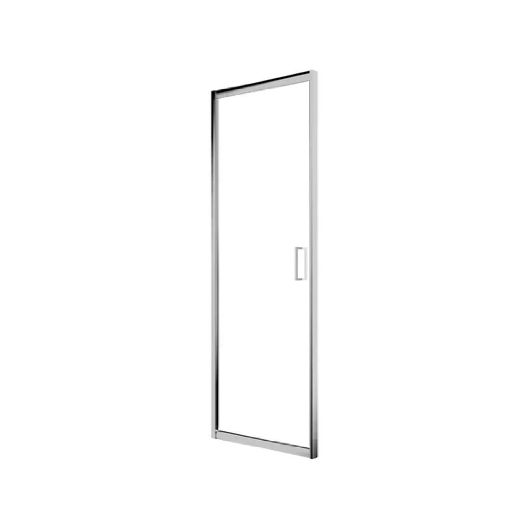 Box Doccia Battente 80 Cm Vanita Docce "Hera" Cromo Lucido/Vetro Trasparente - Dabicasa