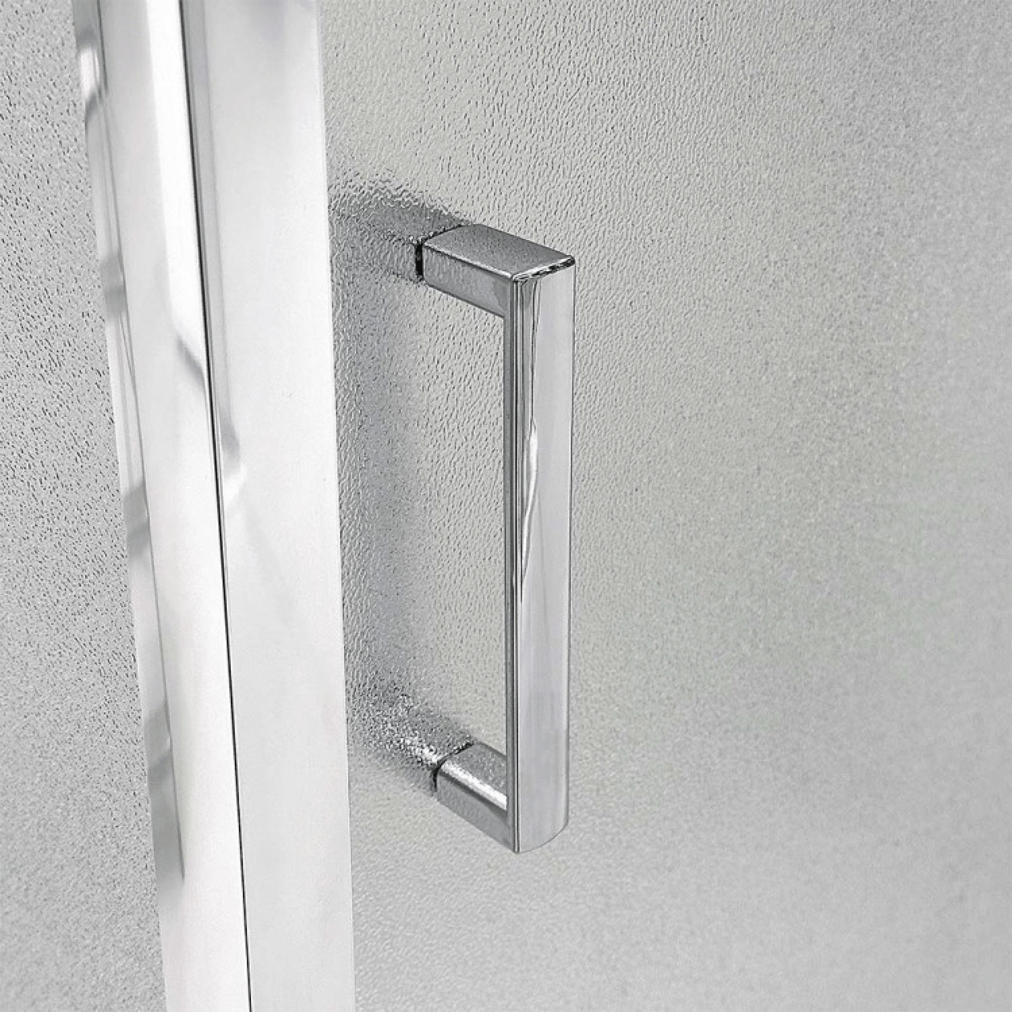 Box Doccia Scorrevole 150 Cm Feridras "T - Special" Argento Lucido/Vetro Stampato C - Dabicasa
