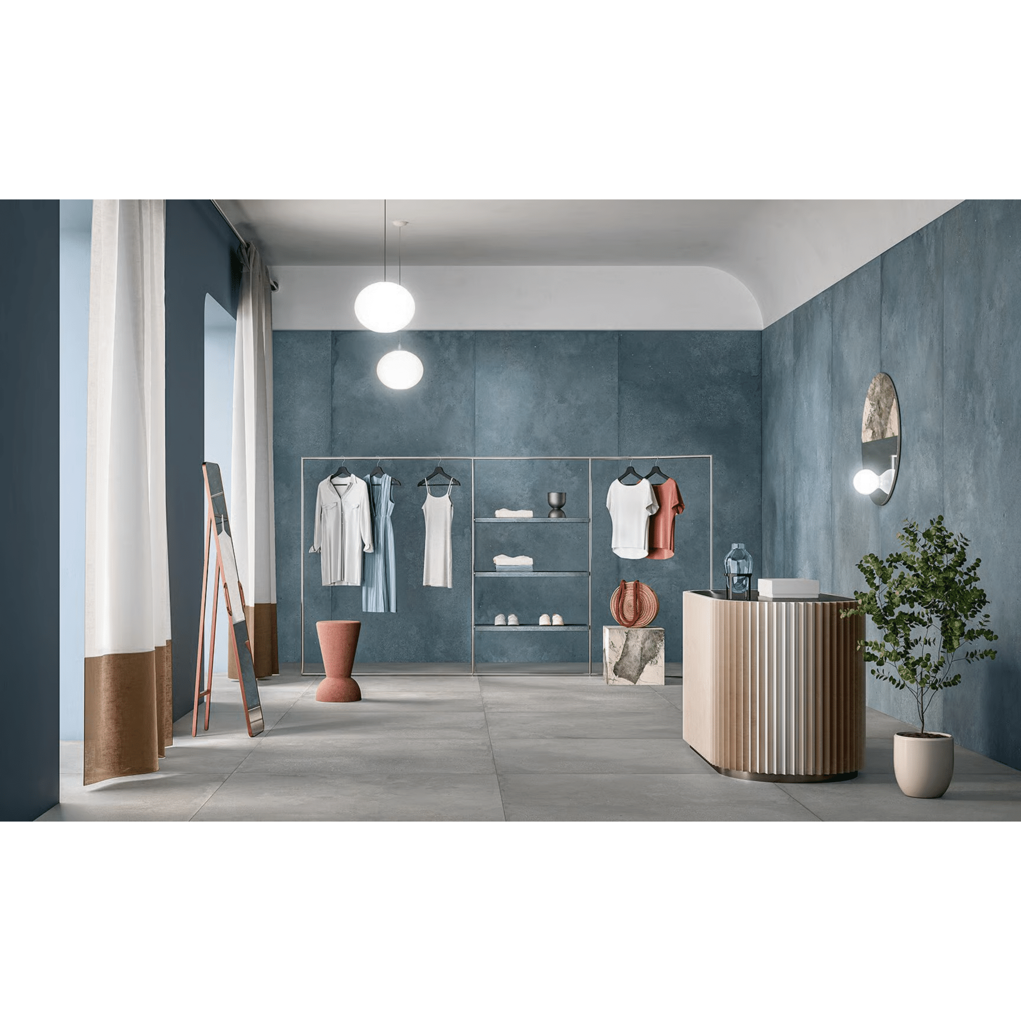 Ceramica Fondovalle Rettificato 60x120 "Pigmento" Polvere - Dabicasa