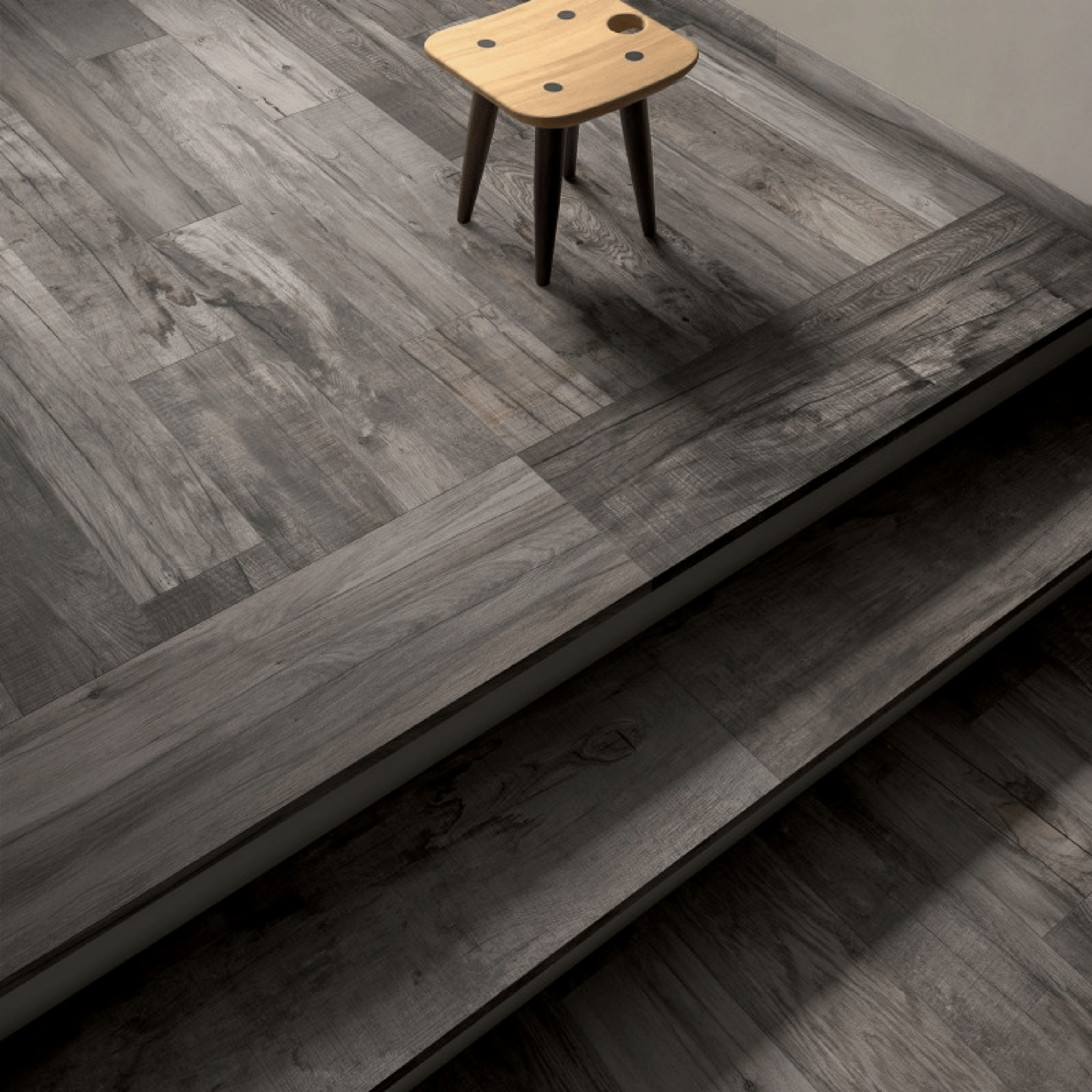 Ceramiche Abk Rettificato 20x120 "Dolphin" Grey - Dabicasa