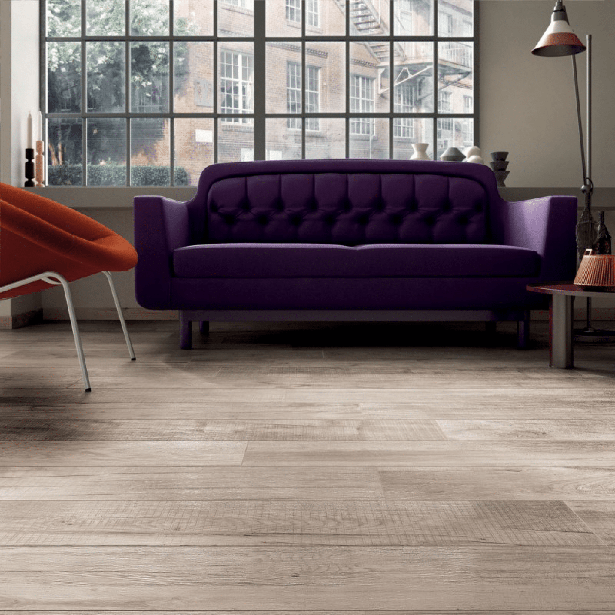 Ceramiche Abk Rettificato 20x120 "Dolphin" Milk - Dabicasa