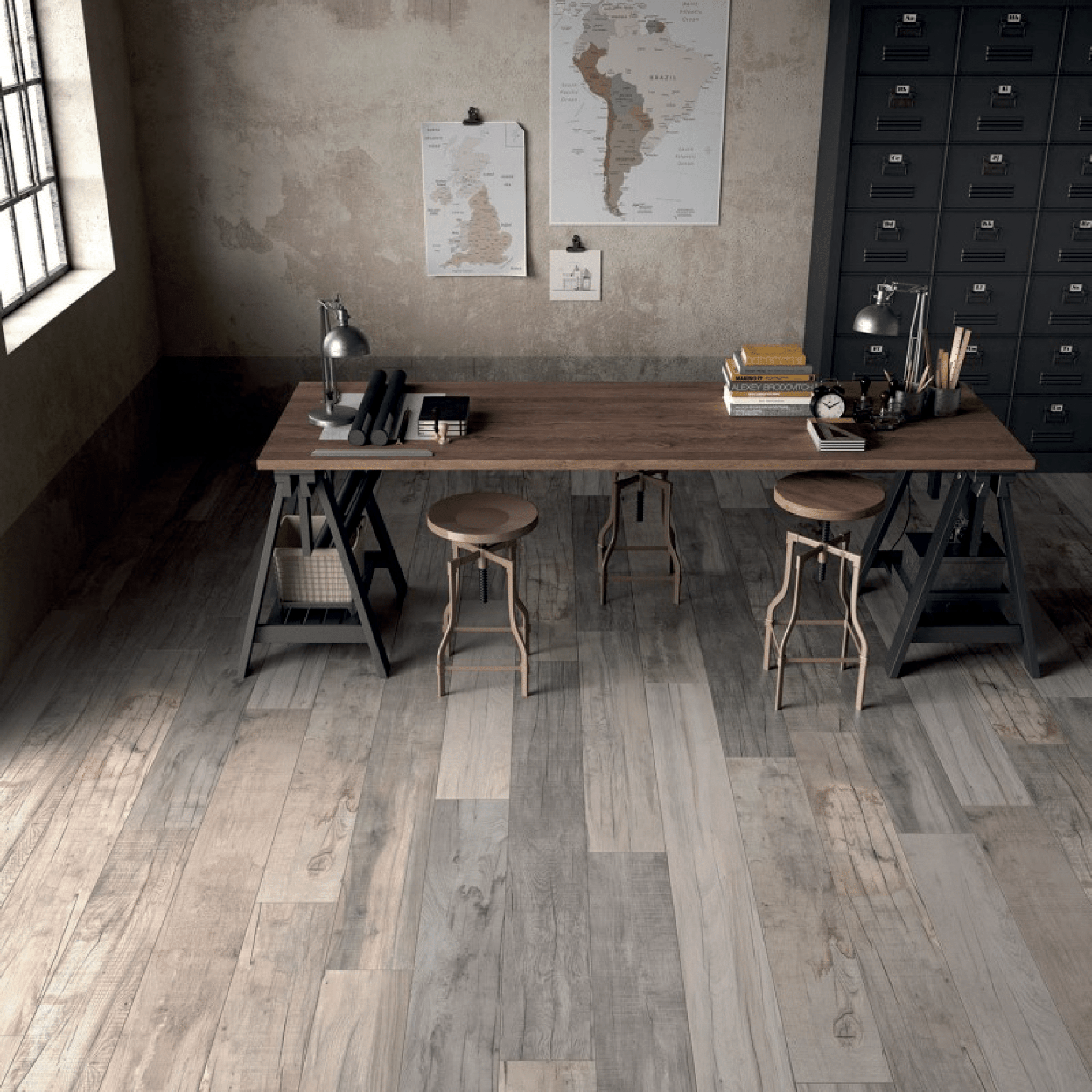 Ceramiche Abk Rettificato 20x120 "Dolphin" Moon - Dabicasa