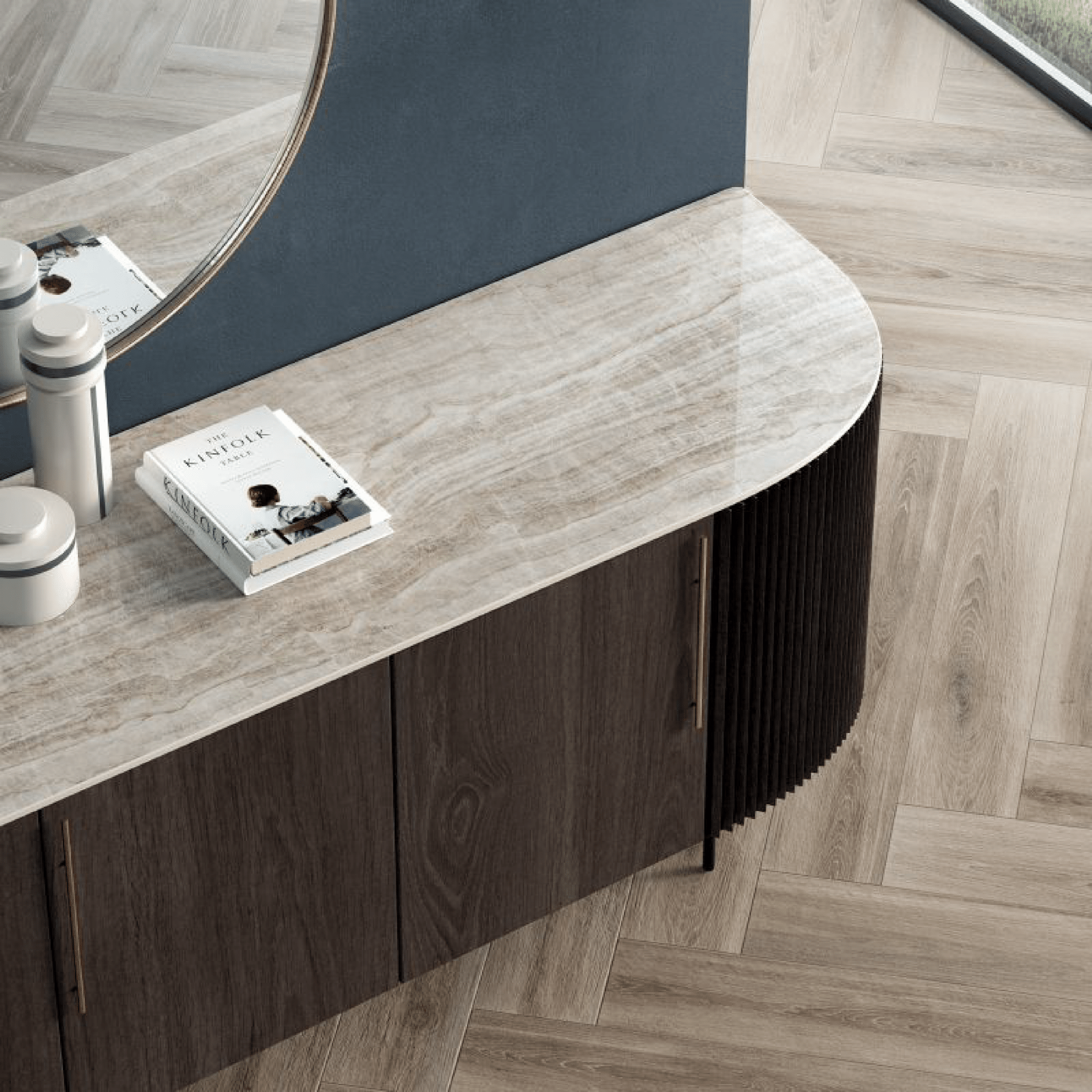 Ceramiche Abk Rettificato 20x120 "Ecochic" Avana - Dabicasa