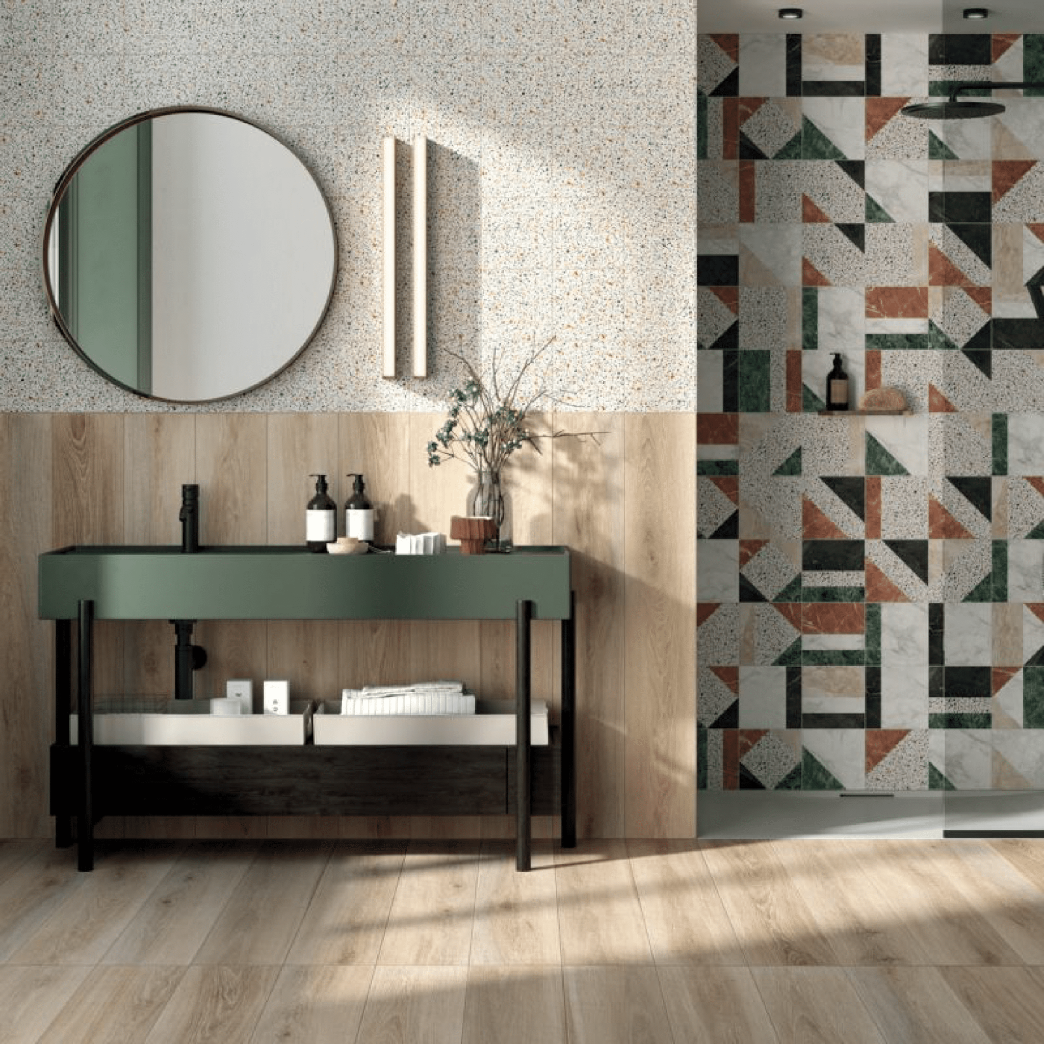 Ceramiche Abk Rettificato 20x120 "Ecochic" Naturale - Dabicasa