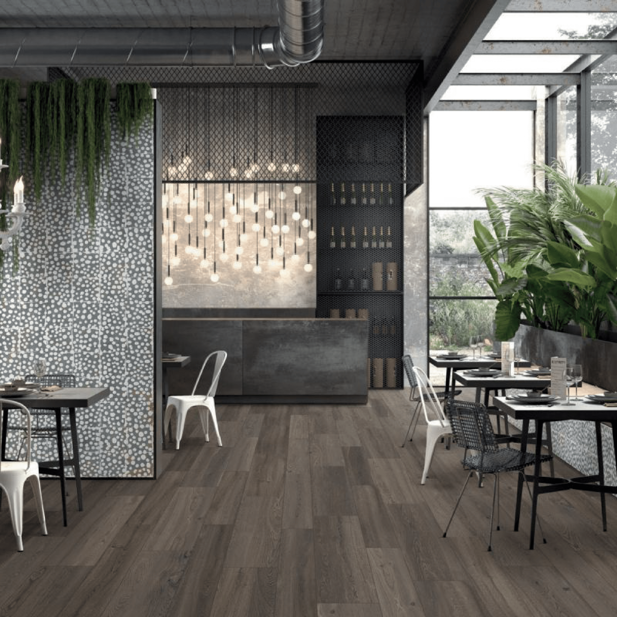 Ceramiche Abk Rettificato 20x120 "Poetry Wood" Mud - Dabicasa