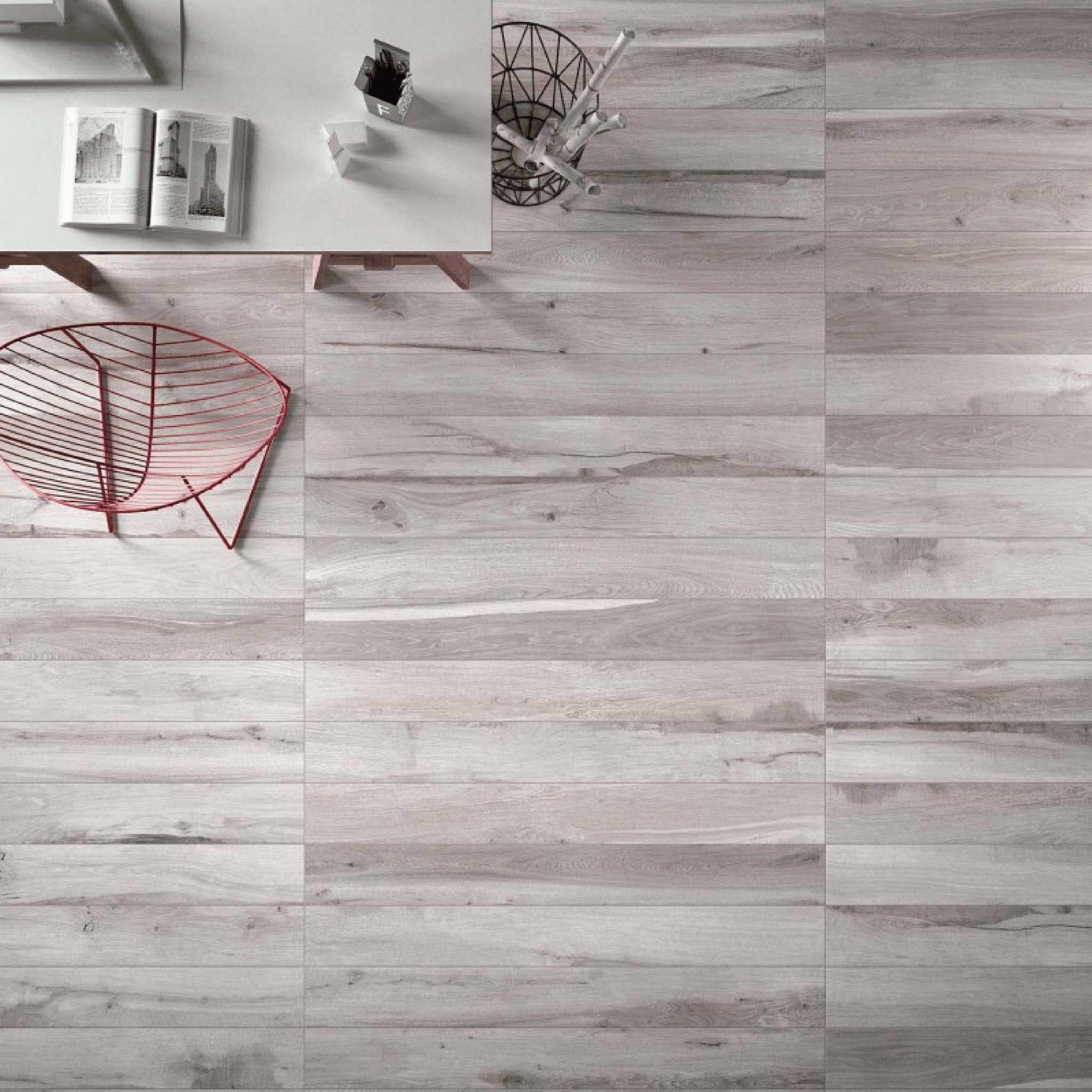 Ceramiche Abk Rettificato 20x120 "Soleras" Grigio - Dabicasa