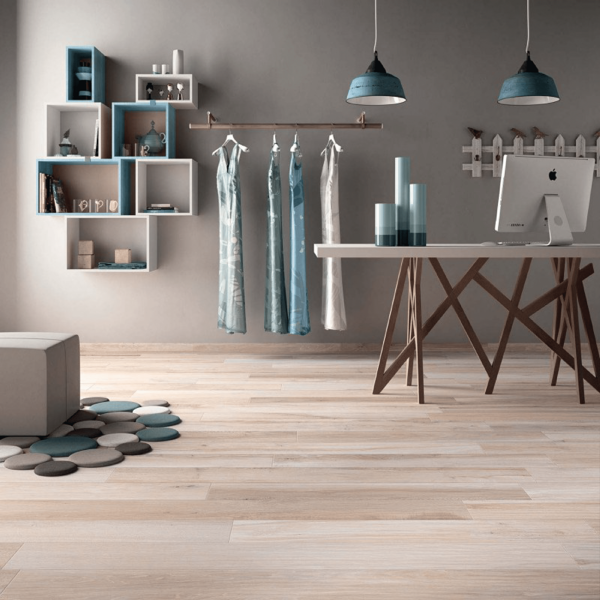 Ceramiche Abk Rettificato 20x120 "Soleras" Naturale - Dabicasa