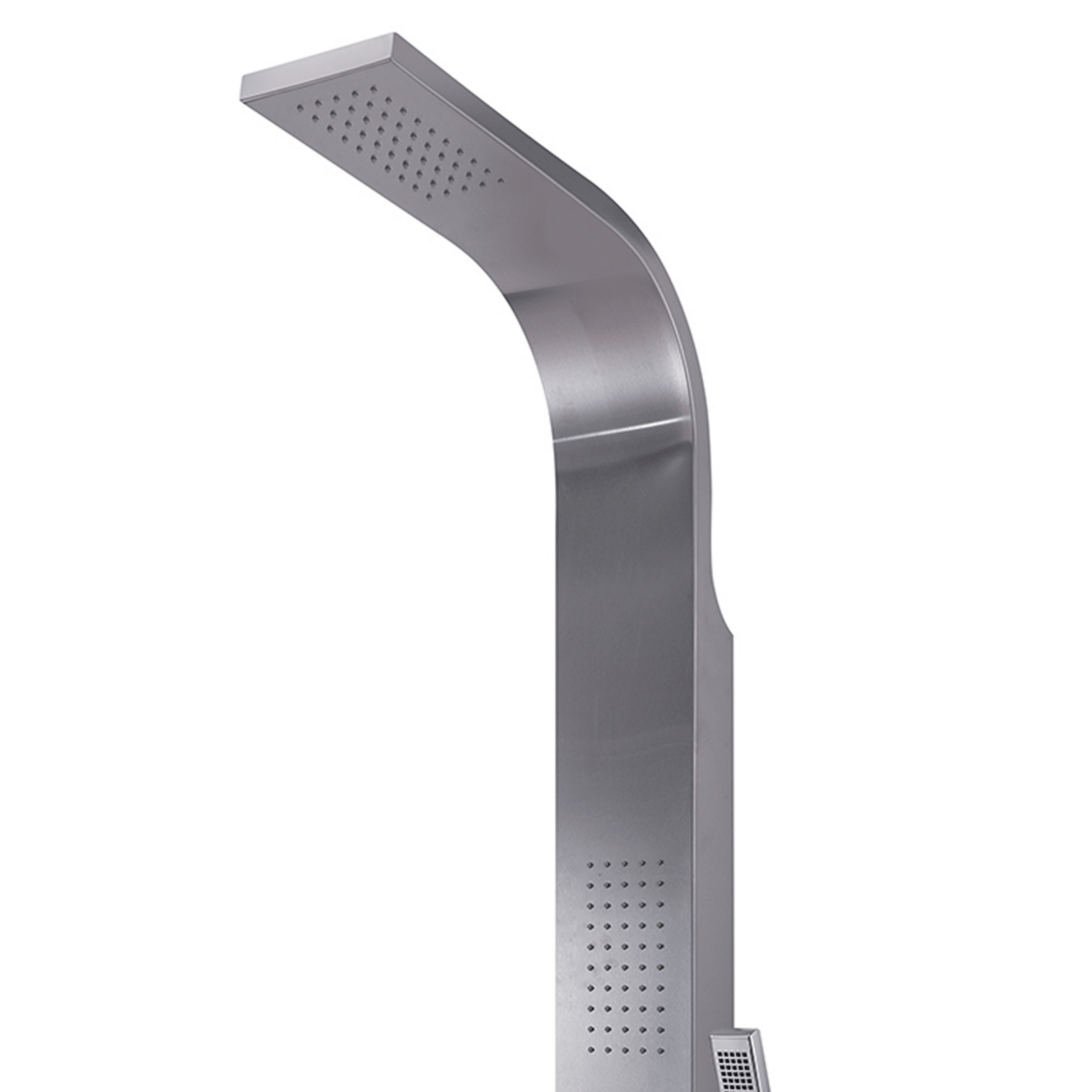 Colonna Doccia Idromassaggio In Acciaio Inox 304 - Set Completo Con Soffione Fisso, Doccetta E Bocca Vasca, 140 Cm - Foto 8