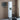 Colonna Portaoggetti a Terra 180 Cm Due Ante Un Cassettino Con Vano a Giorno Savini Due "Ravenna" Bianco Export/Cromo