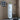 Colonna Portaoggetti a Terra 183 Cm Due Ante e Un Cassettino Savini Due "Ravenna" Bianco Export