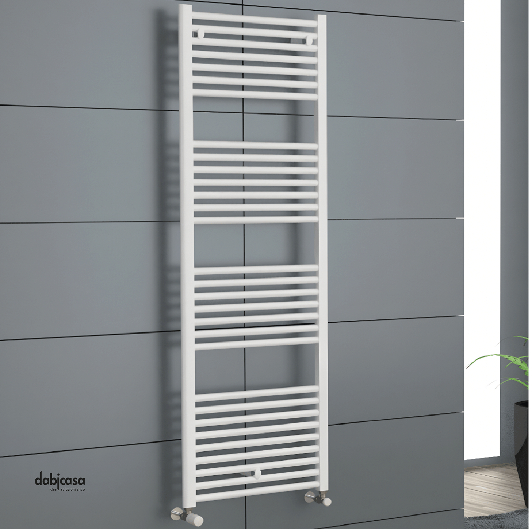 Cordivari "Lisa 22" Termoarredo Scaldasalviette Bianco Lucido Dritto 1732X500 Interasse 450 - Dabicasa