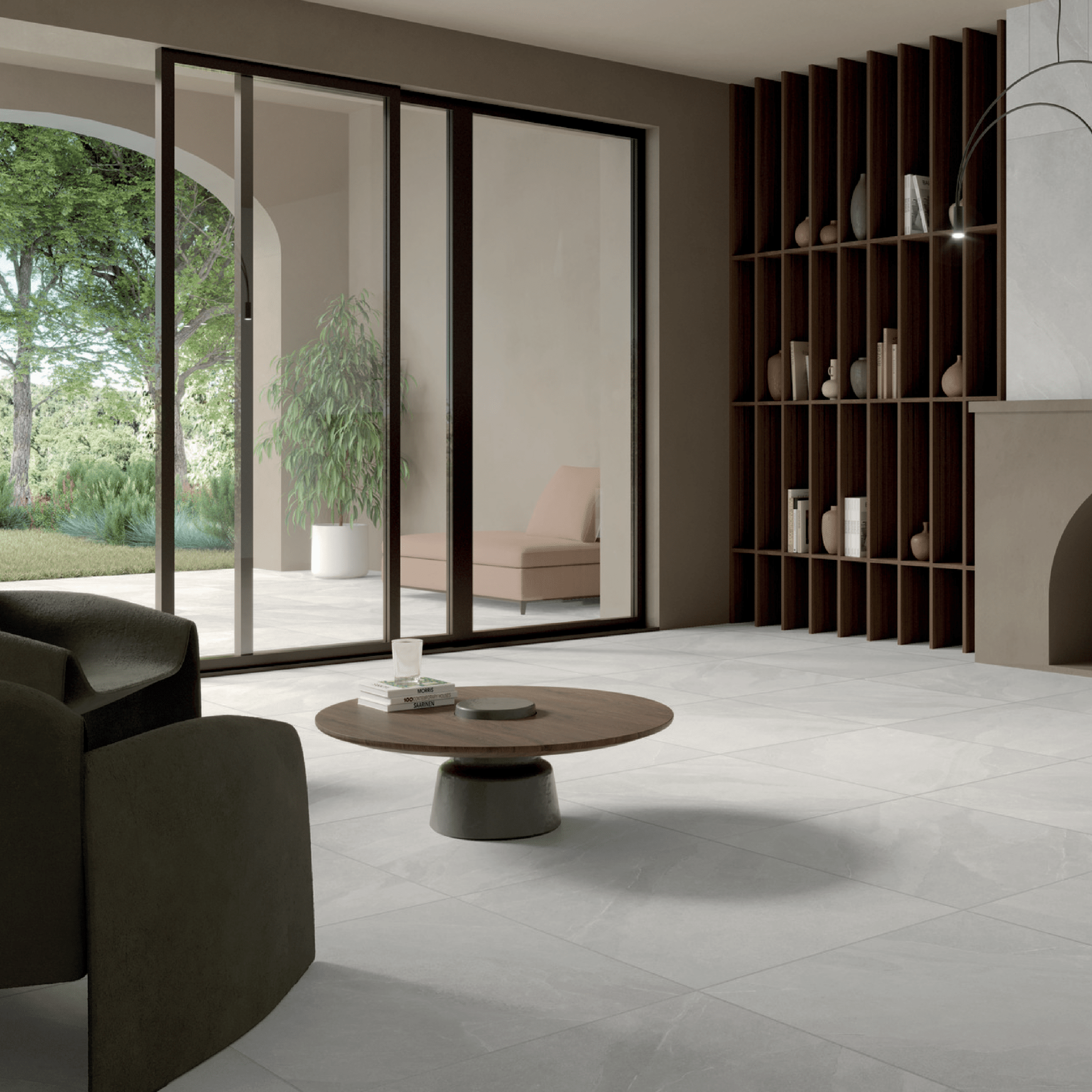 CottoPetrus Rettificato 60x120 "Time Stone" Ghiaccio - Dabicasa