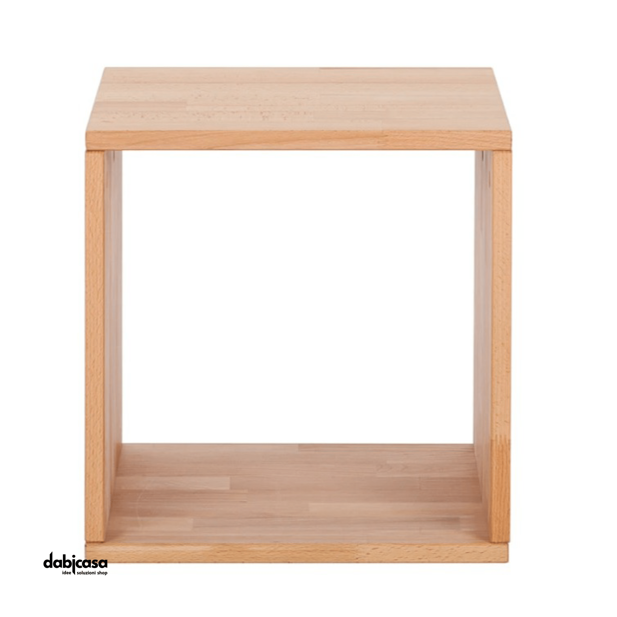 Cubo C/Ripiano Portaoggetti Quadrato 20x20 cm - Dabicasa