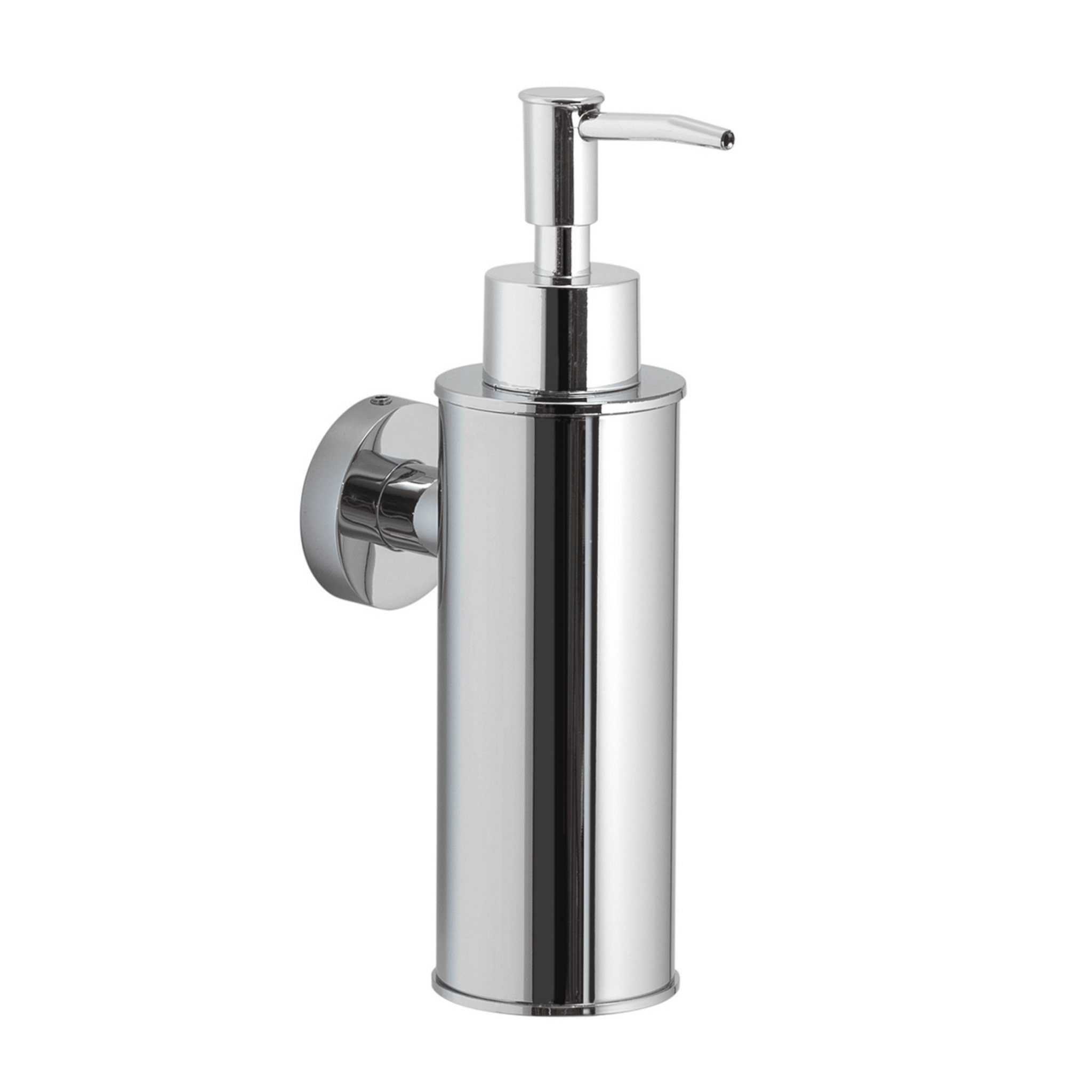 Dispenser Sapone Tondo a Parete 150 Ml Gedy "Seal" Cromo Lucido - Dabicasa