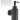 Dispenser Sapone Tondo a Parete 150 Ml Gedy "Seal" Nero Opaco - Dabicasa