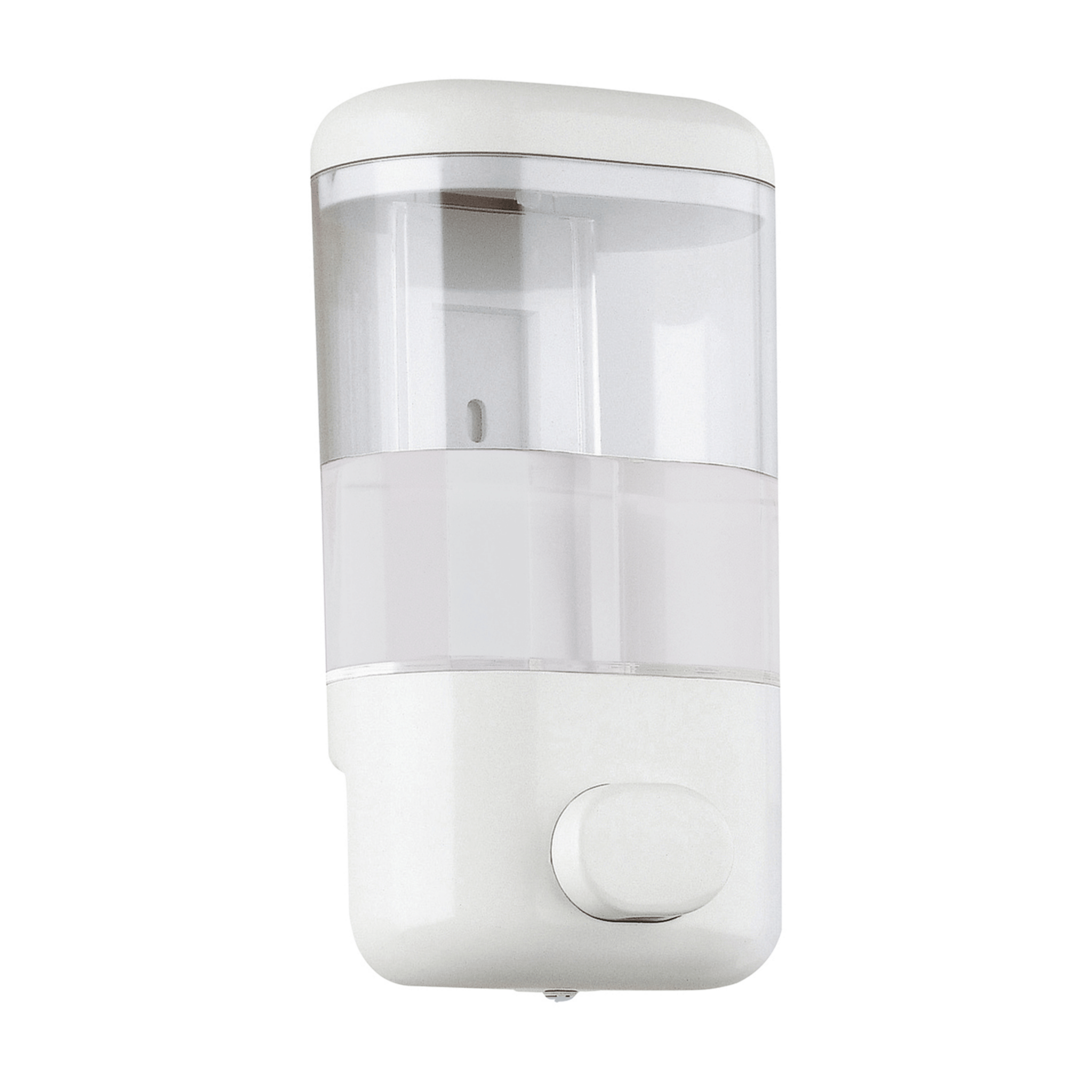 Dispenser Sapone/Gel Igienizzante a Parete 600 Ml Gedy "Push Pro" Bianco - Dabicasa