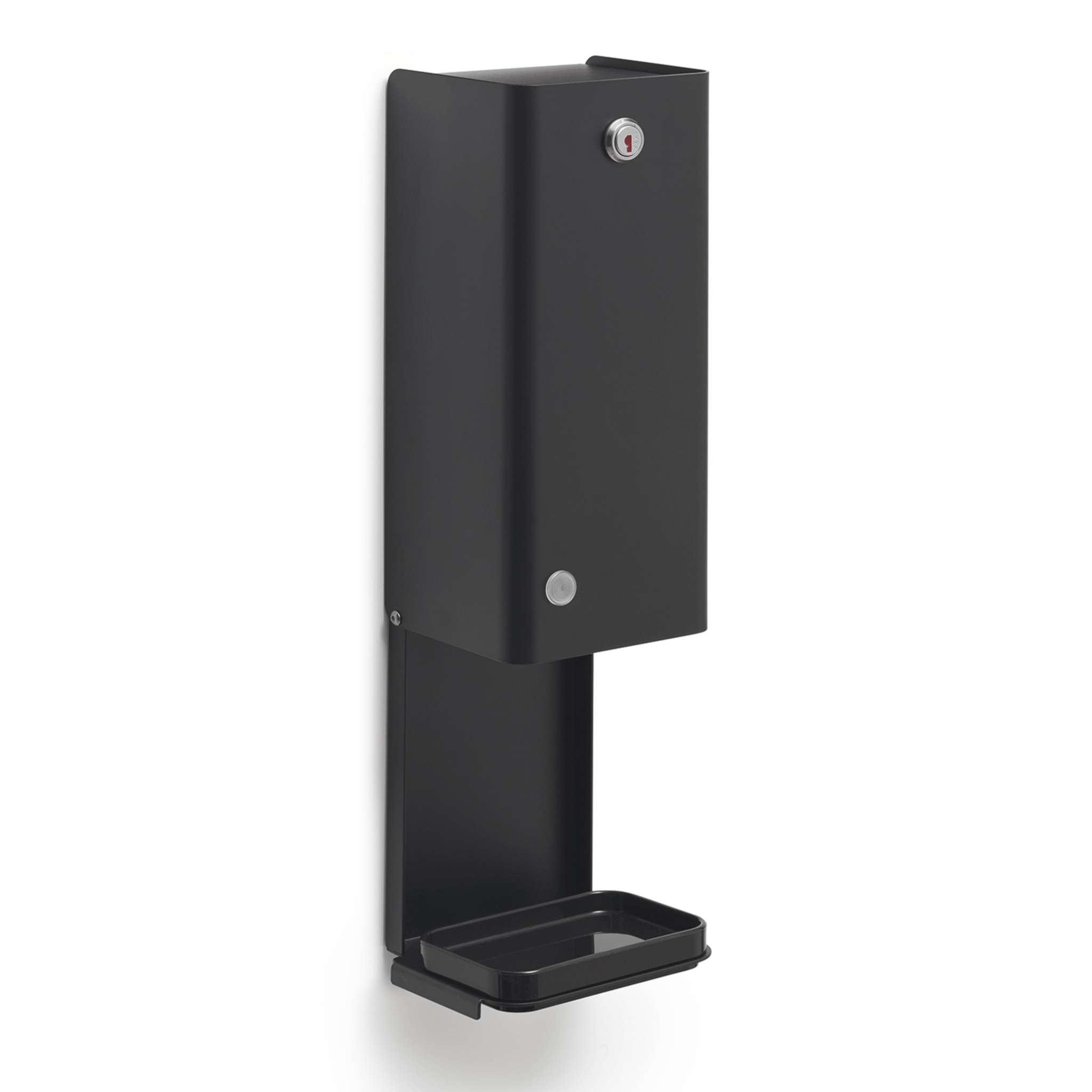 Dispenser Sapone/Gel Igienizzante Touchless a Parete 1 Lt Gedy "Bonito" Nero Opaco - Dabicasa